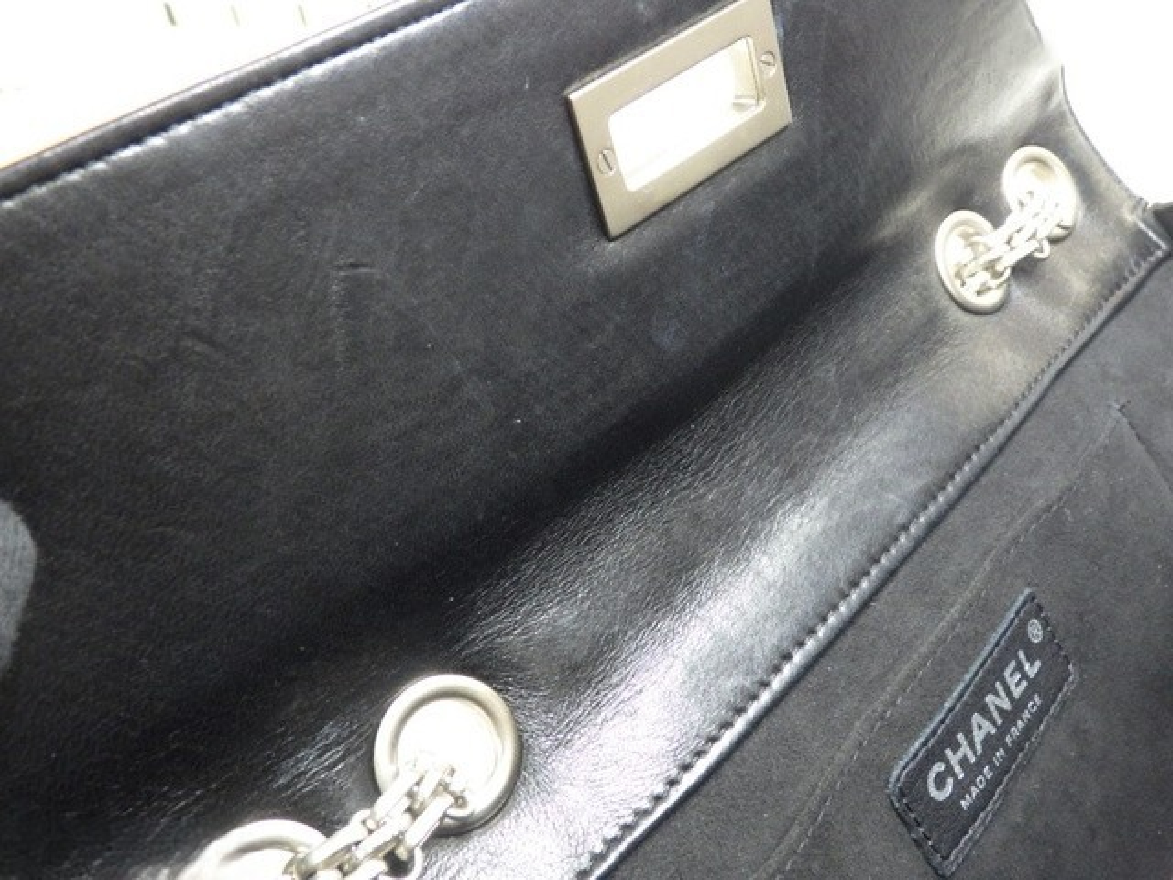 2.55 Patent Leather Shoulder Bag (Serial Number ) — view 7