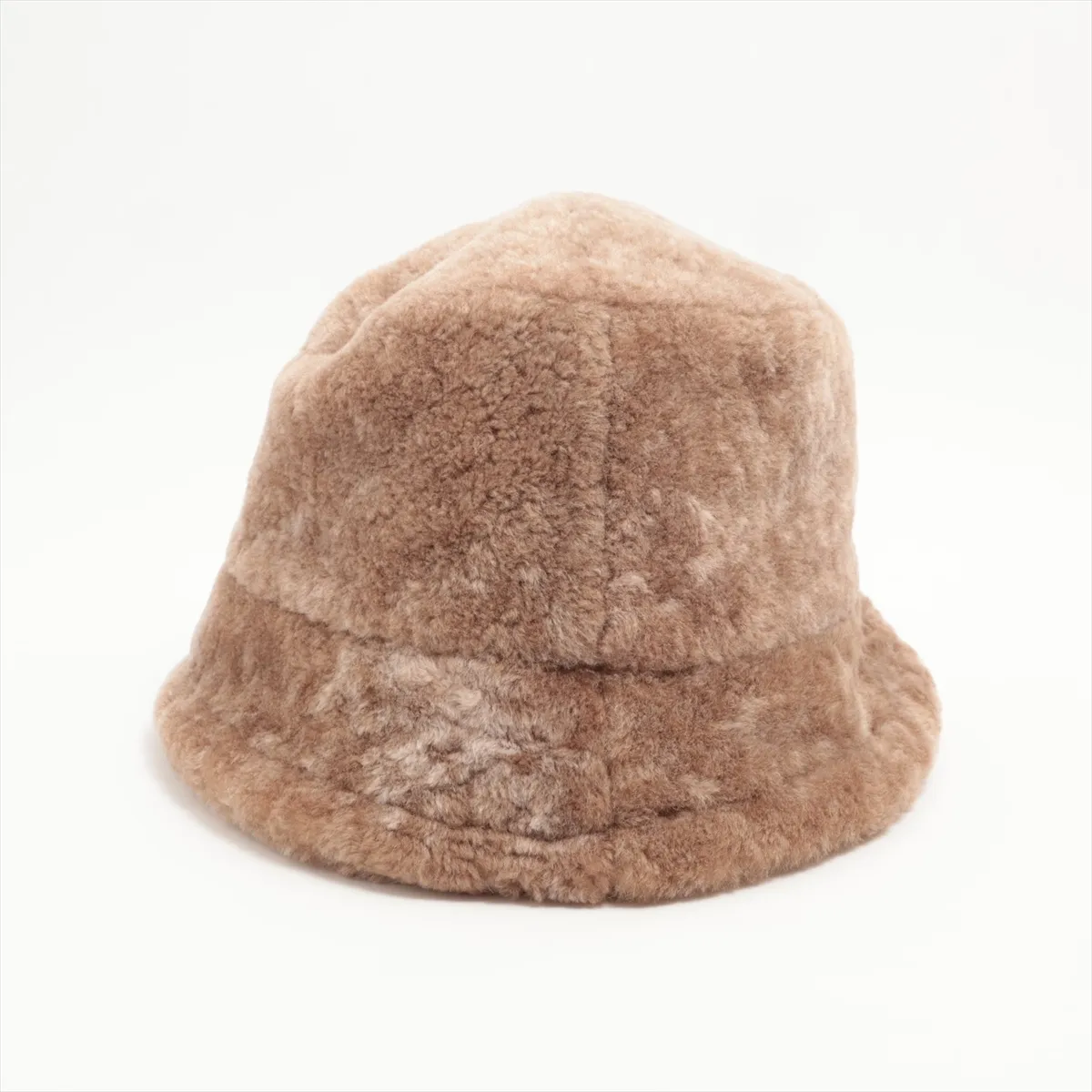 Logo Hat Fur x Cotton Threaded, fluffed, out of shape, — view 3