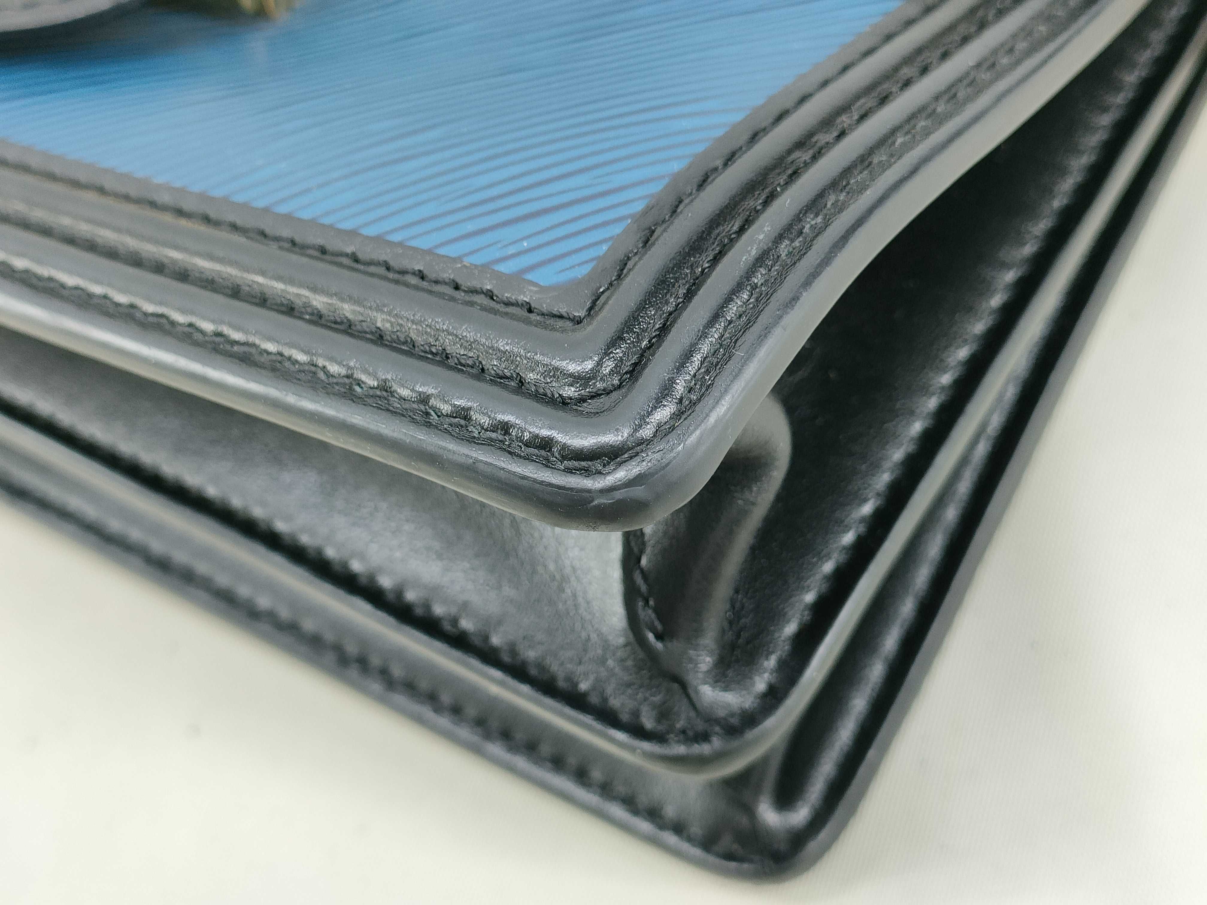 Epi Leather Dauphine MM RFID Shoulder Bag — view 4