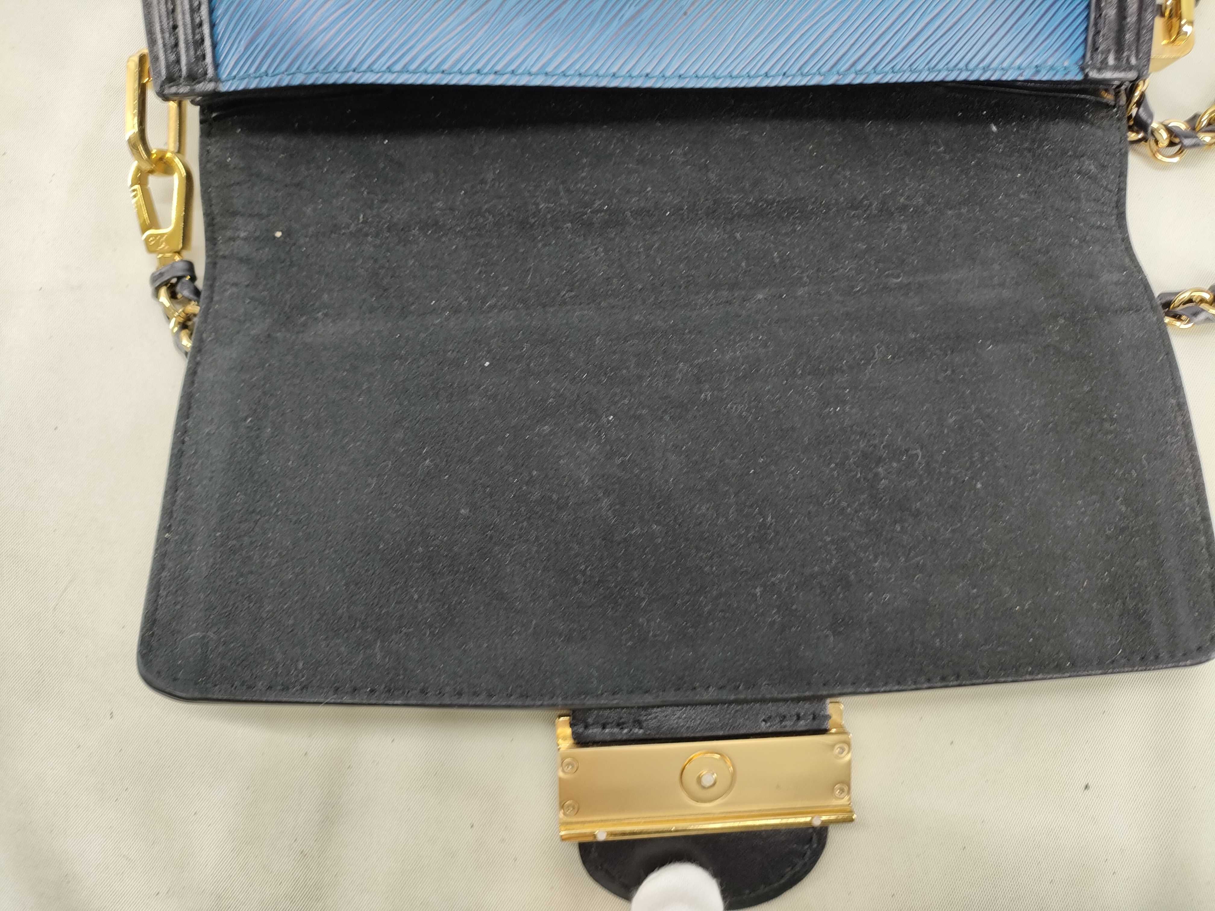 Epi Leather Dauphine MM RFID Shoulder Bag — view 8