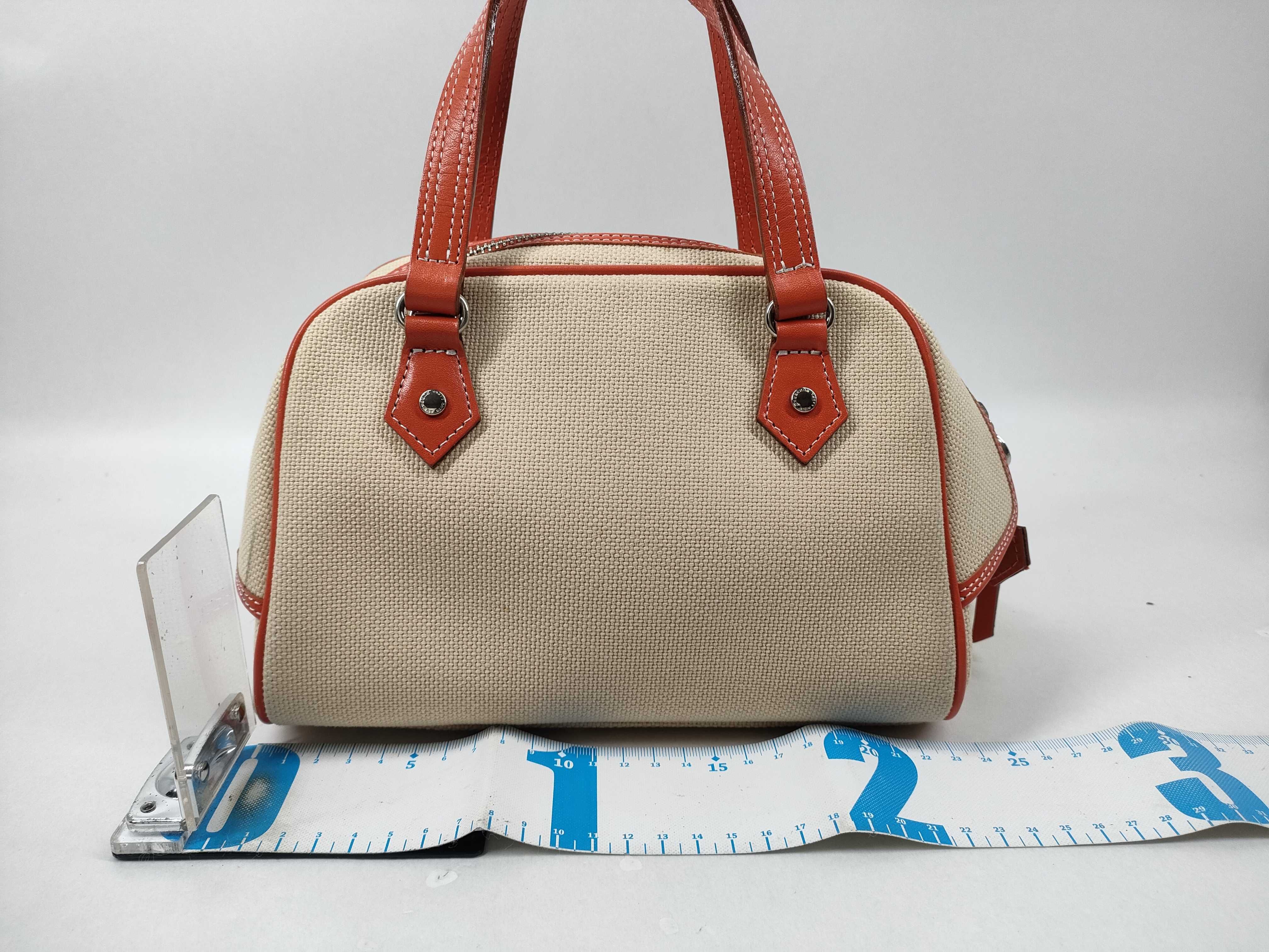 Blue Label Canvas x Leather Handbag — view 2