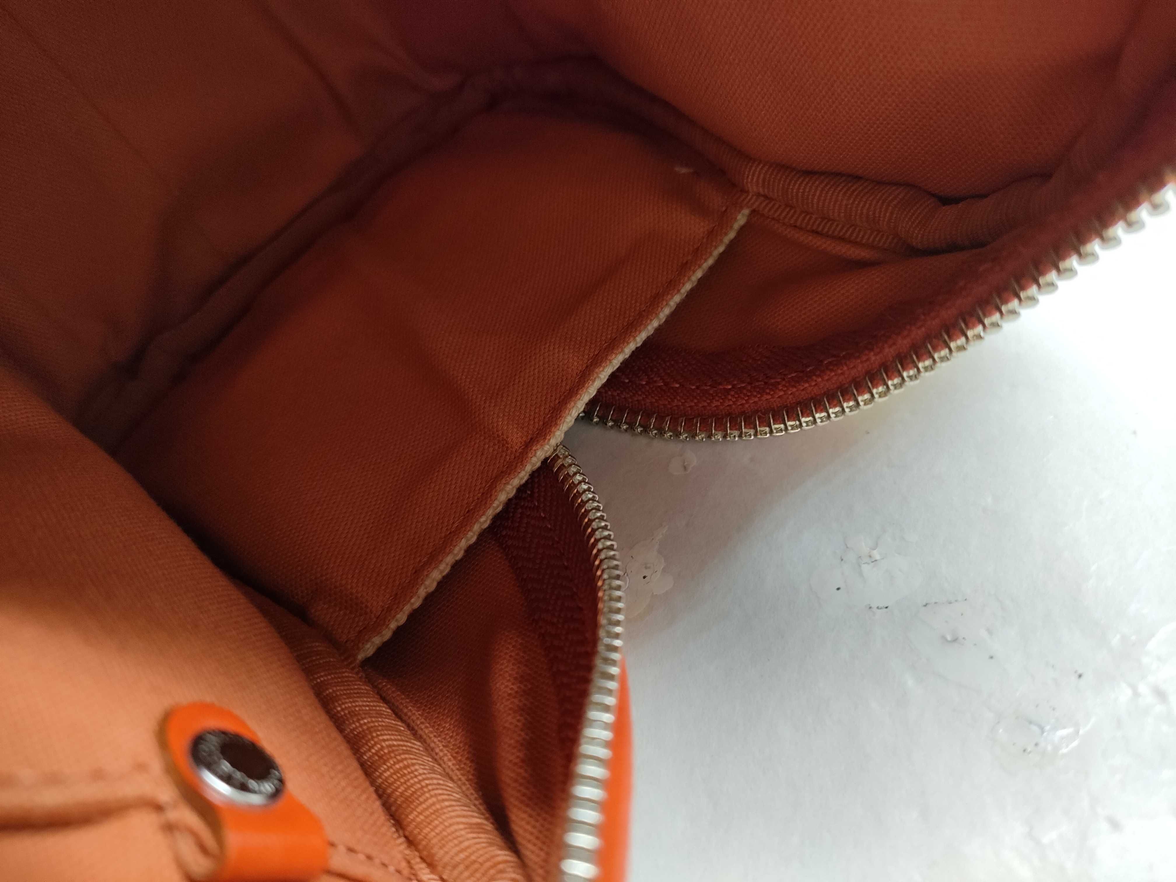 Blue Label Canvas x Leather Handbag — view 12