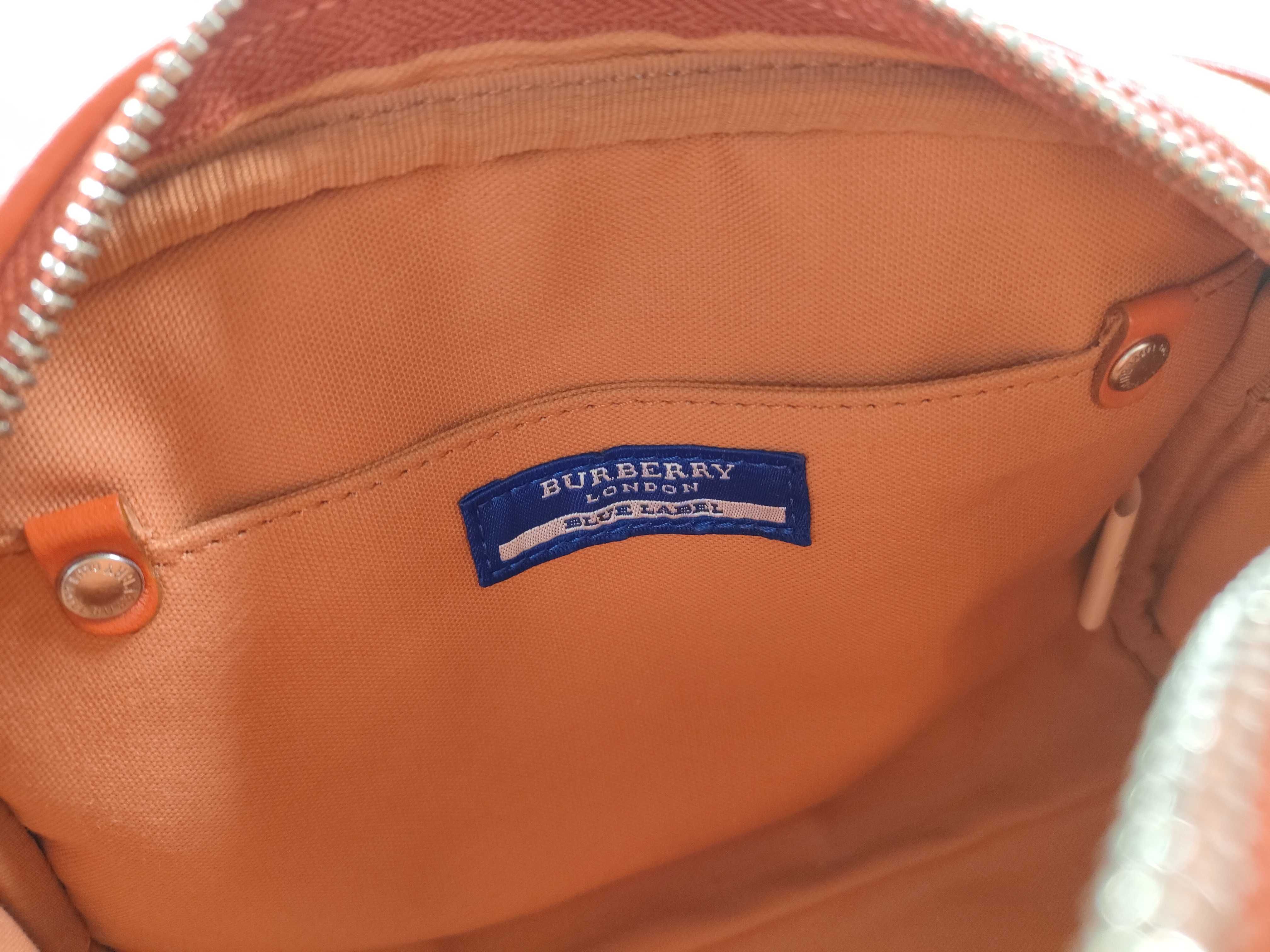 Blue Label Canvas x Leather Handbag — view 13