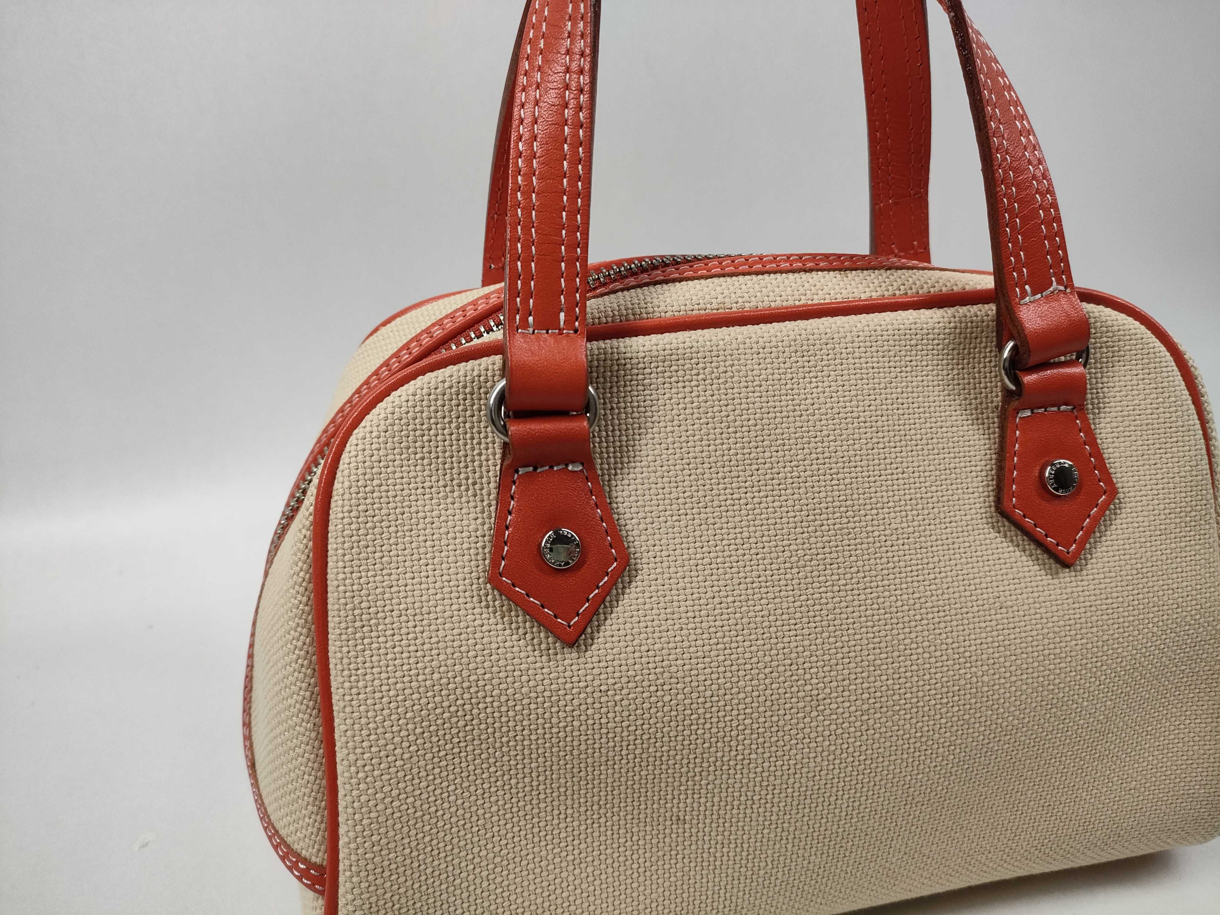 Blue Label Canvas x Leather Handbag — view 3