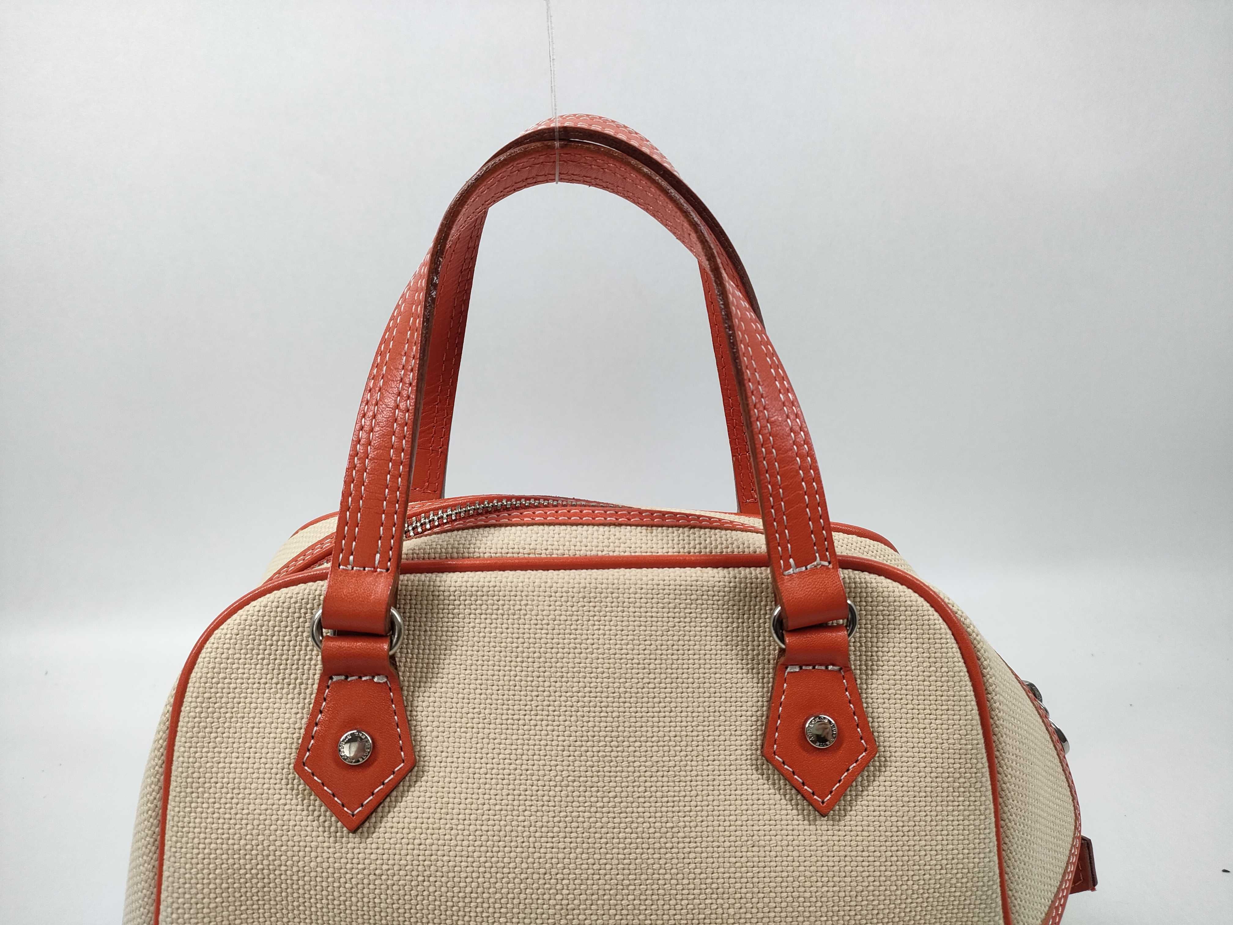 Blue Label Canvas x Leather Handbag — view 4