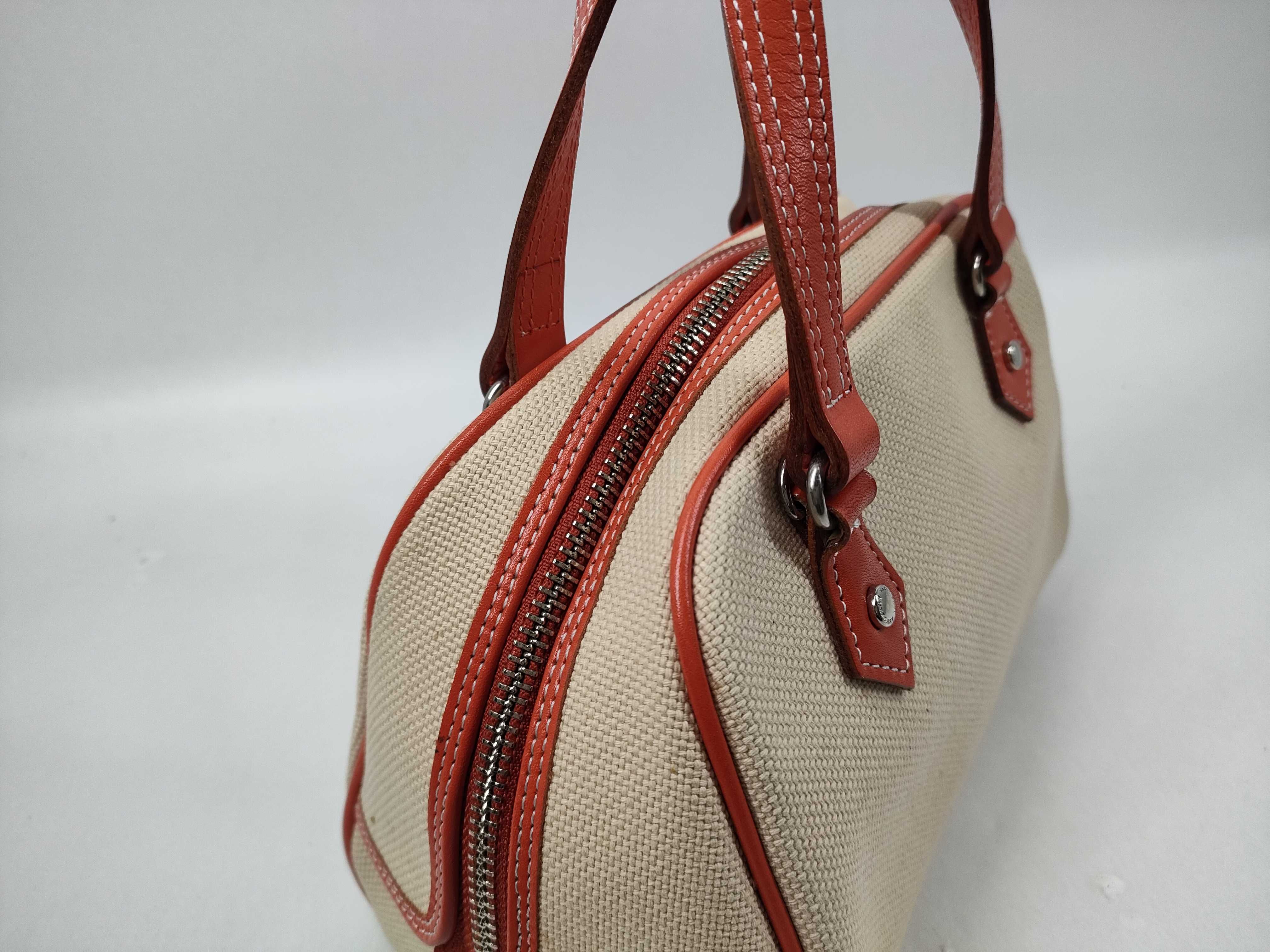 Blue Label Canvas x Leather Handbag — view 6