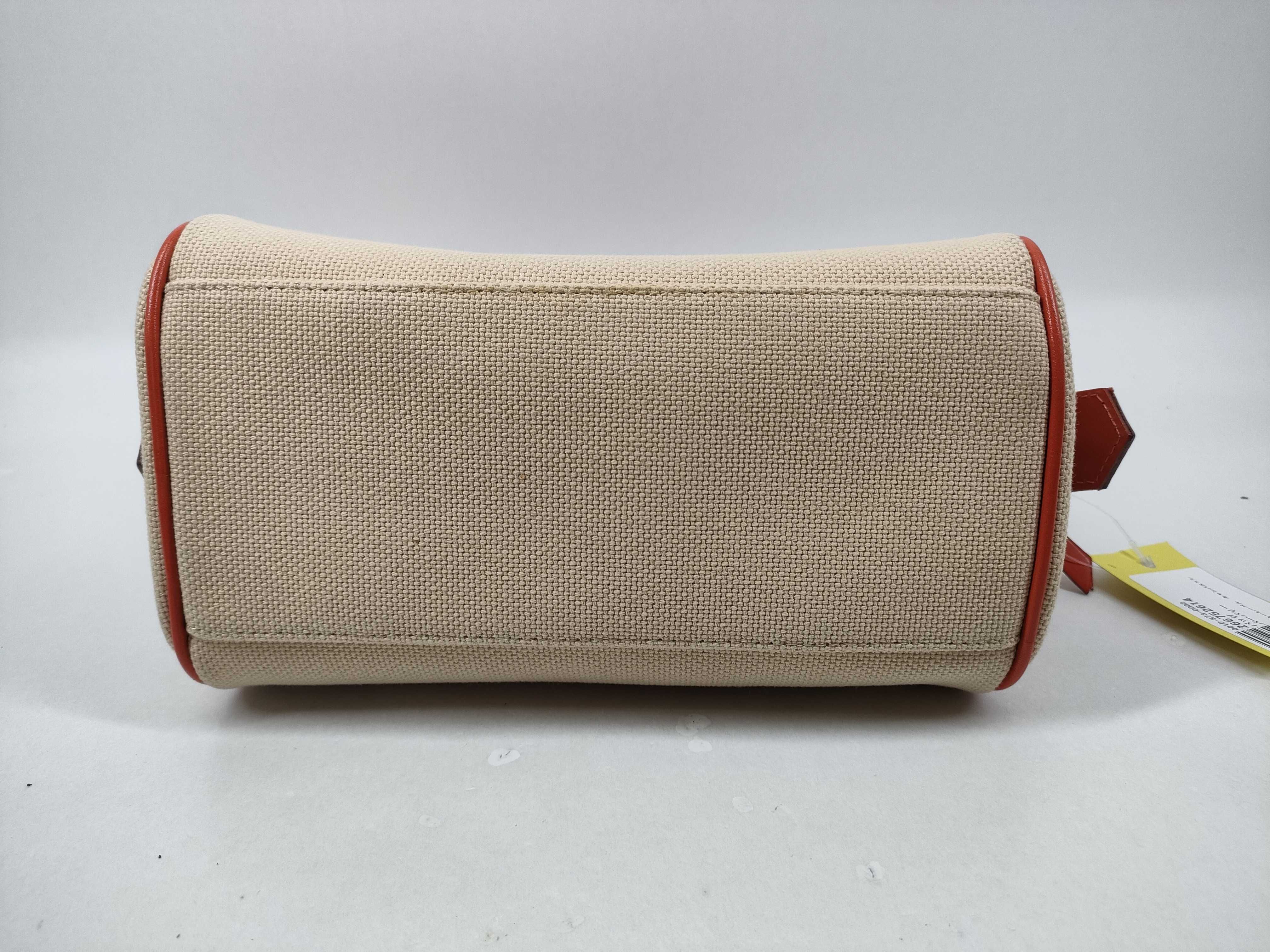 Blue Label Canvas x Leather Handbag — view 9