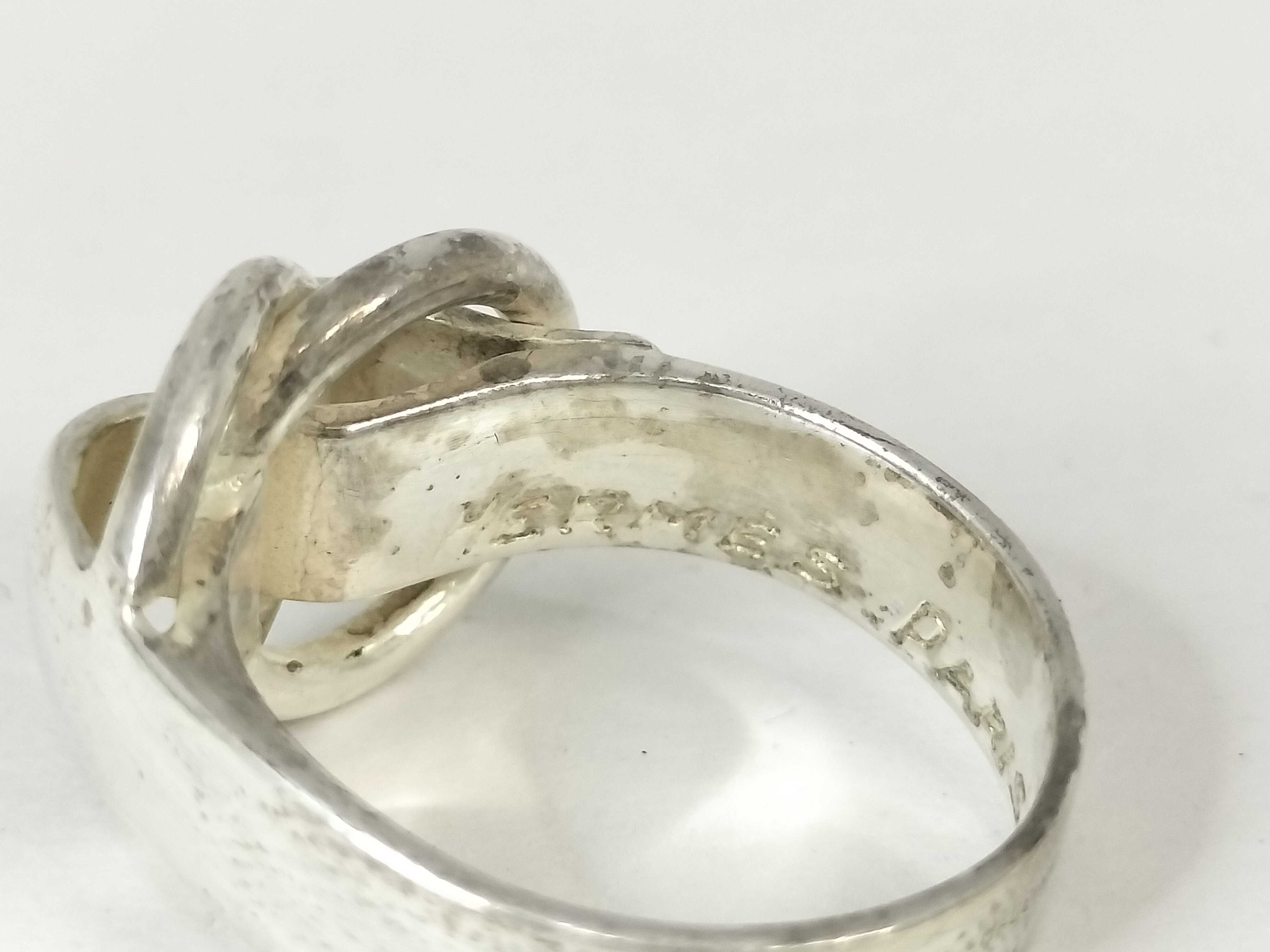 Hermès De The Know Sterling Silver 925 Ring — view 4