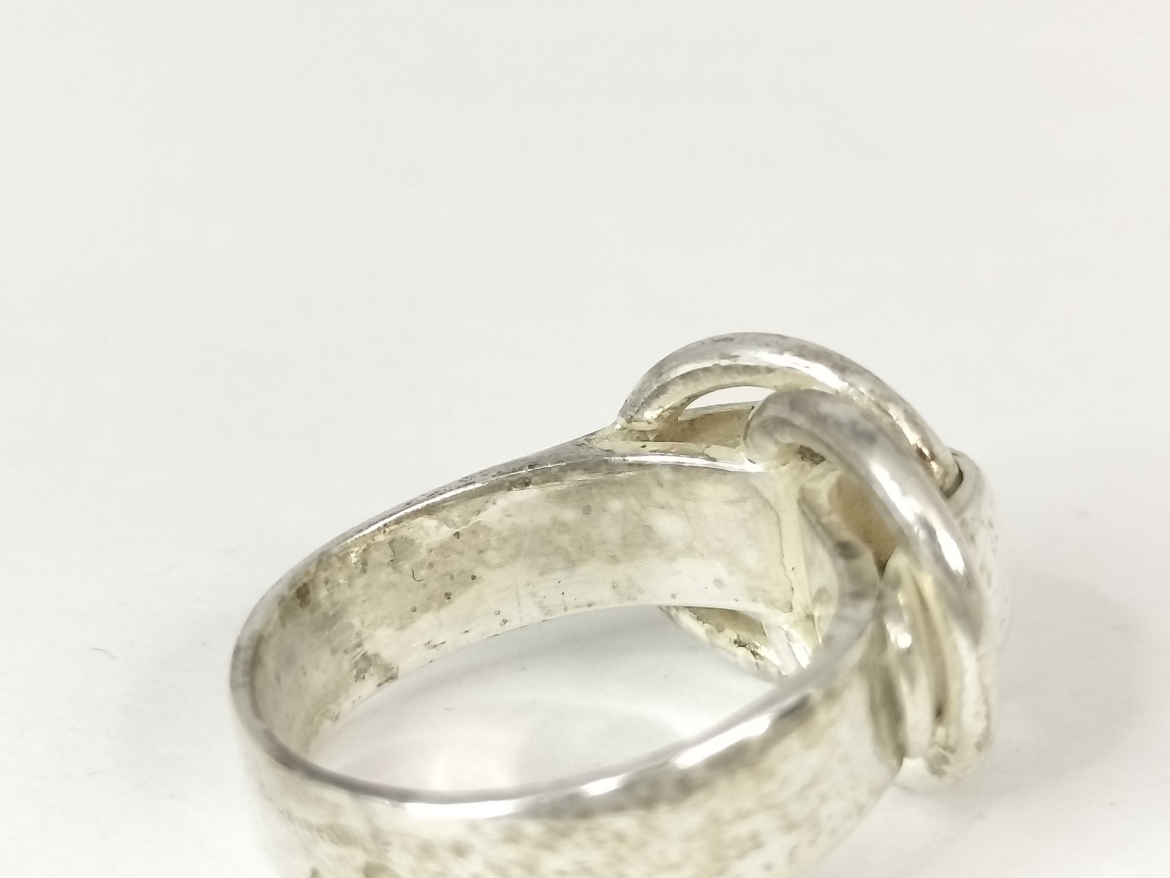 Hermès De The Know Sterling Silver 925 Ring — view 7
