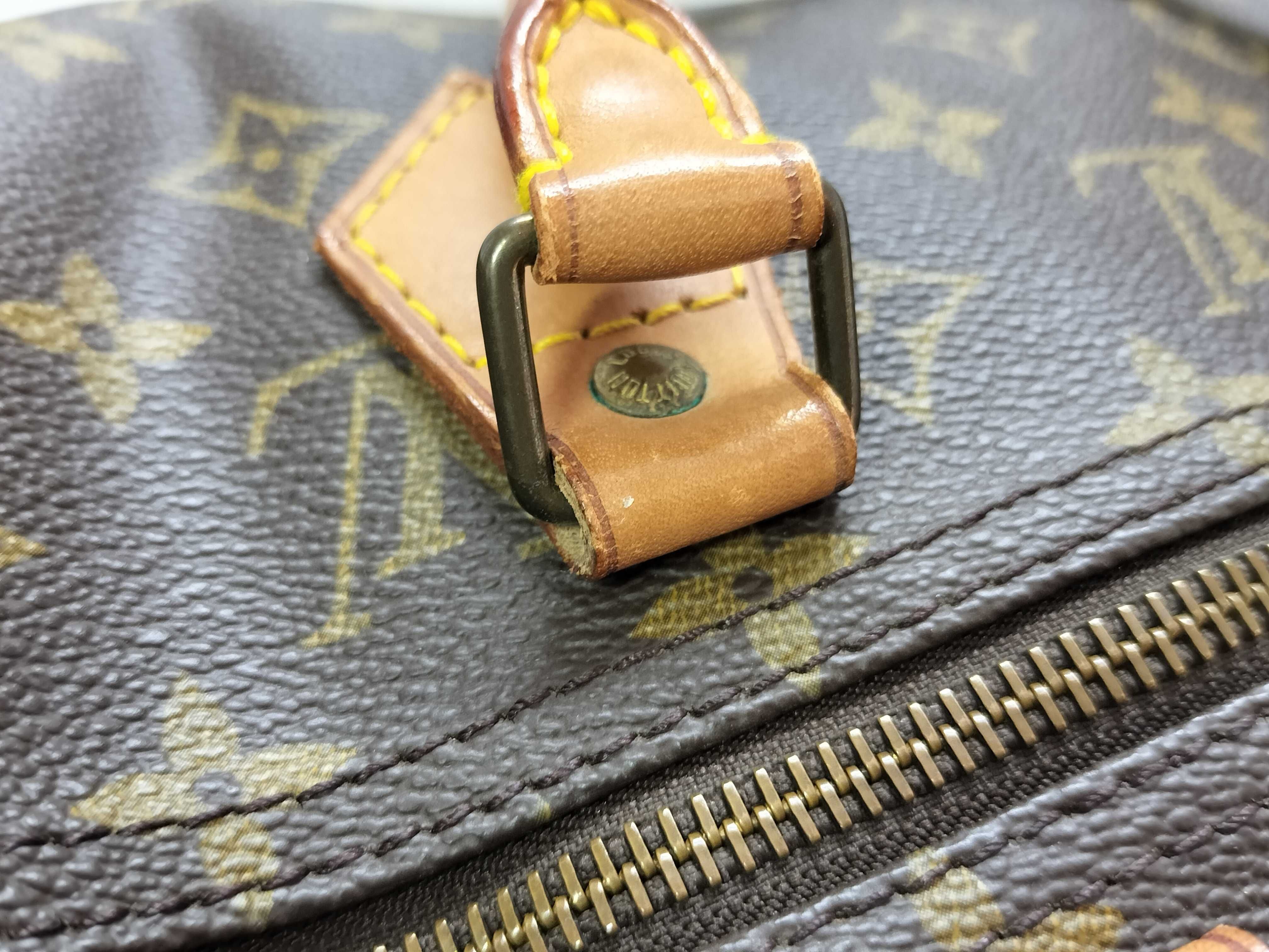 Monogram Vuitton Keepall Monogram Boston Bag — view 5