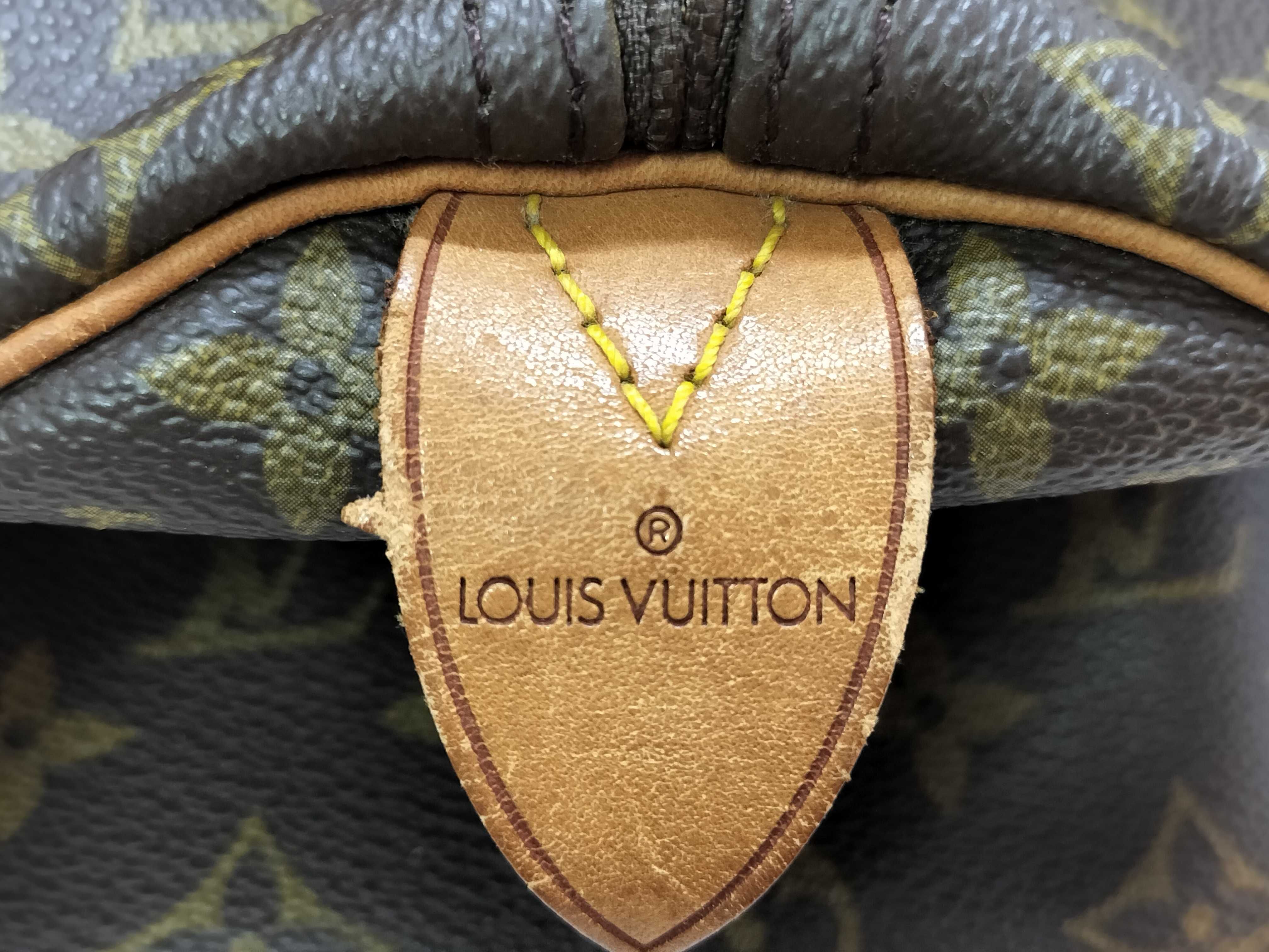 Monogram Vuitton Keepall Monogram Boston Bag — view 9