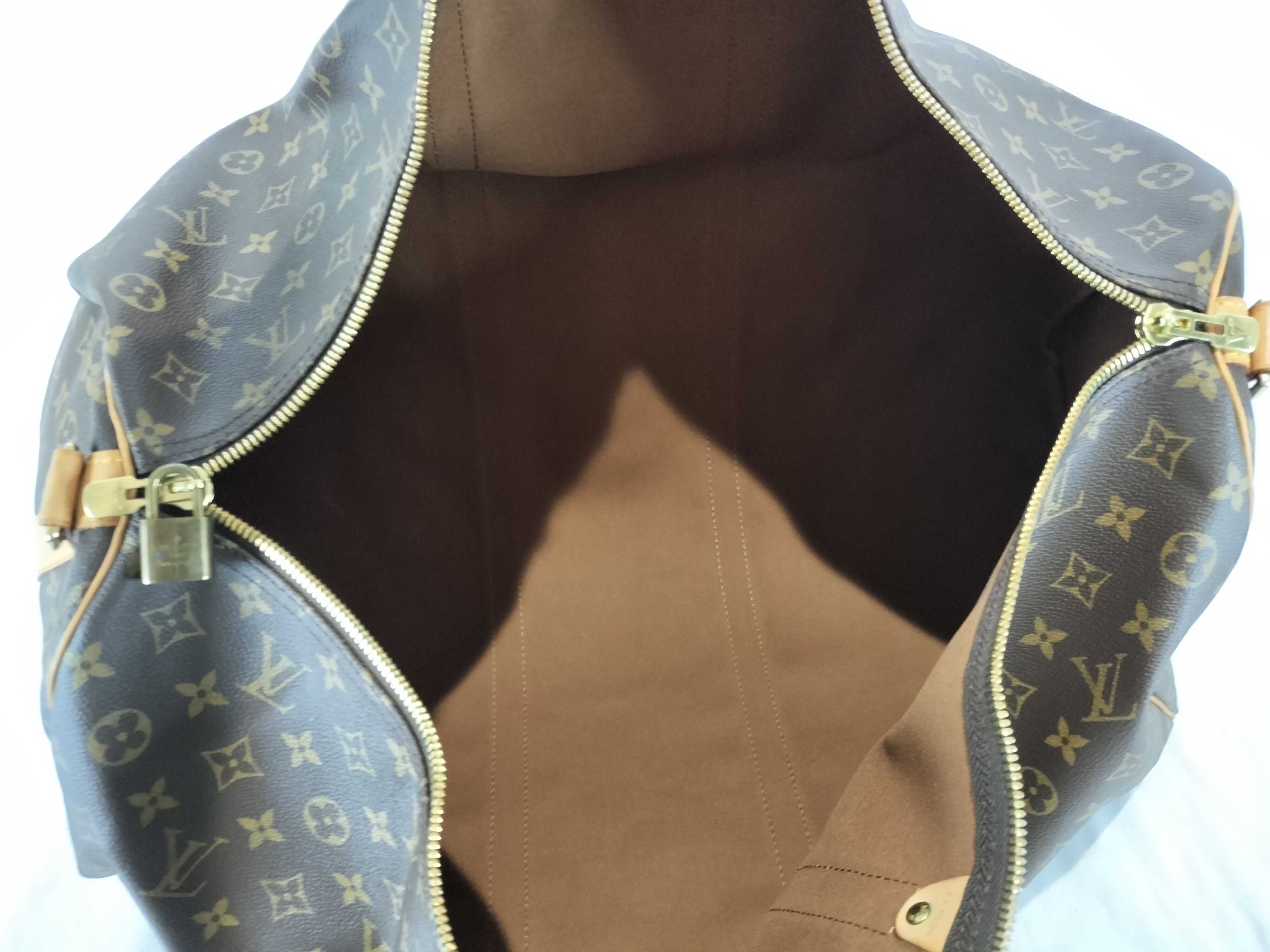 Monogram M41412 Keepall Bandoulière 60 Boston Bag — view 9