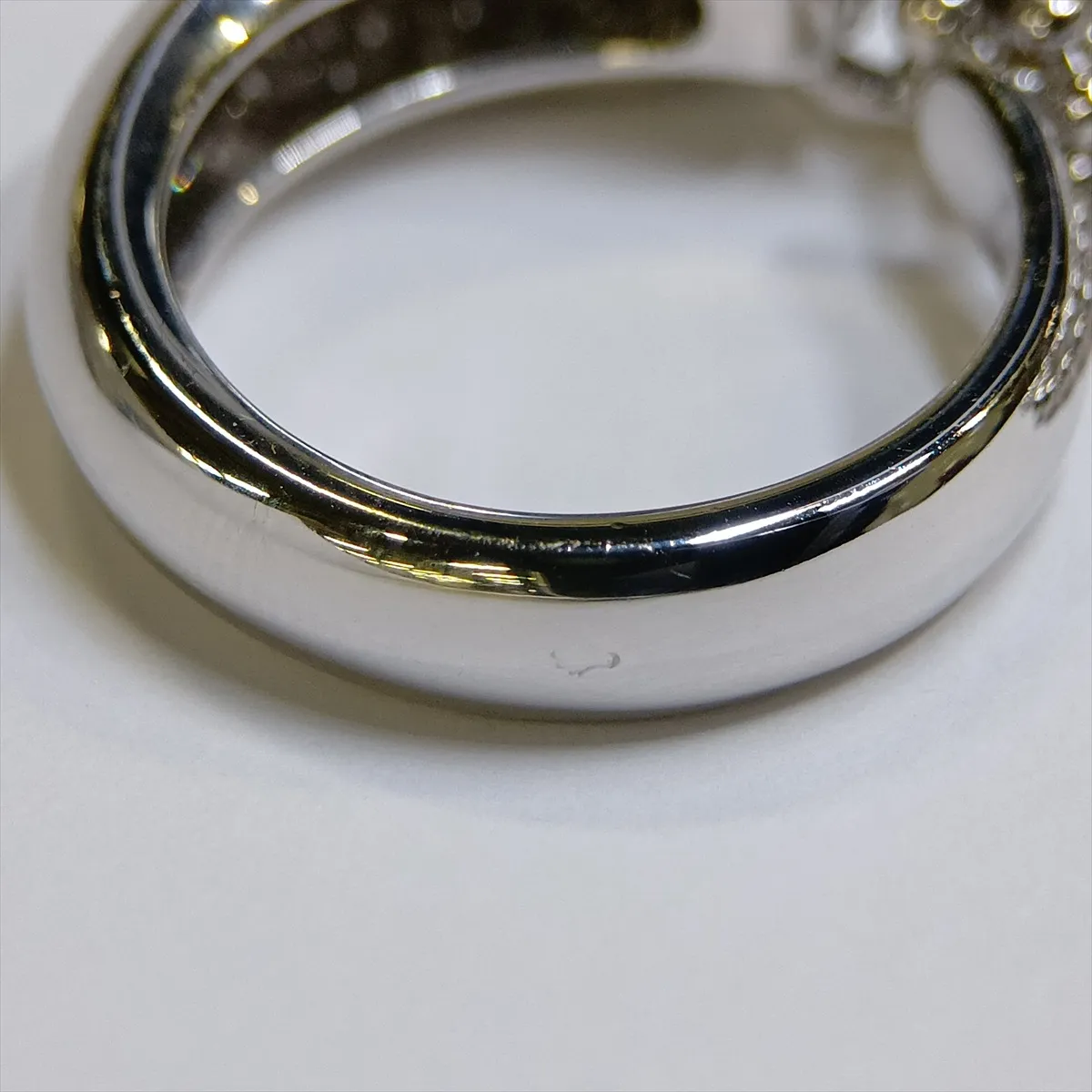 Panthère de Cartier Emerald Onyx Ring 750(WG) 14.3g 56 DAD544 Small stone chip Hallmark — view 7