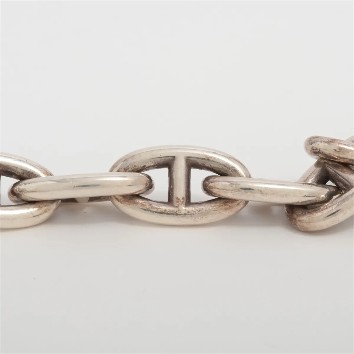 Chaine d'Ancle GM 2020 Bracelet 14 frames 925 79.2g Silver dents — view 3