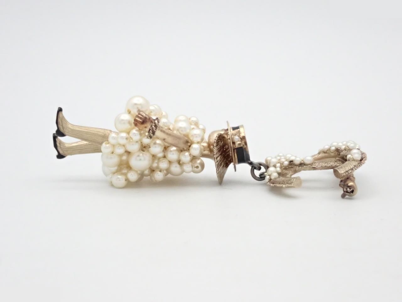 Brooch - Coco Mark / Doll Motif — view 3