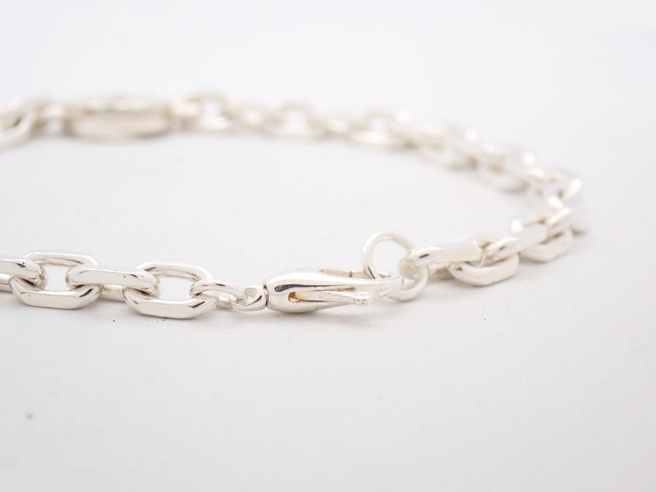 Interlocking Bracelet, 925 Sterling Silver, 12.4g — view 3