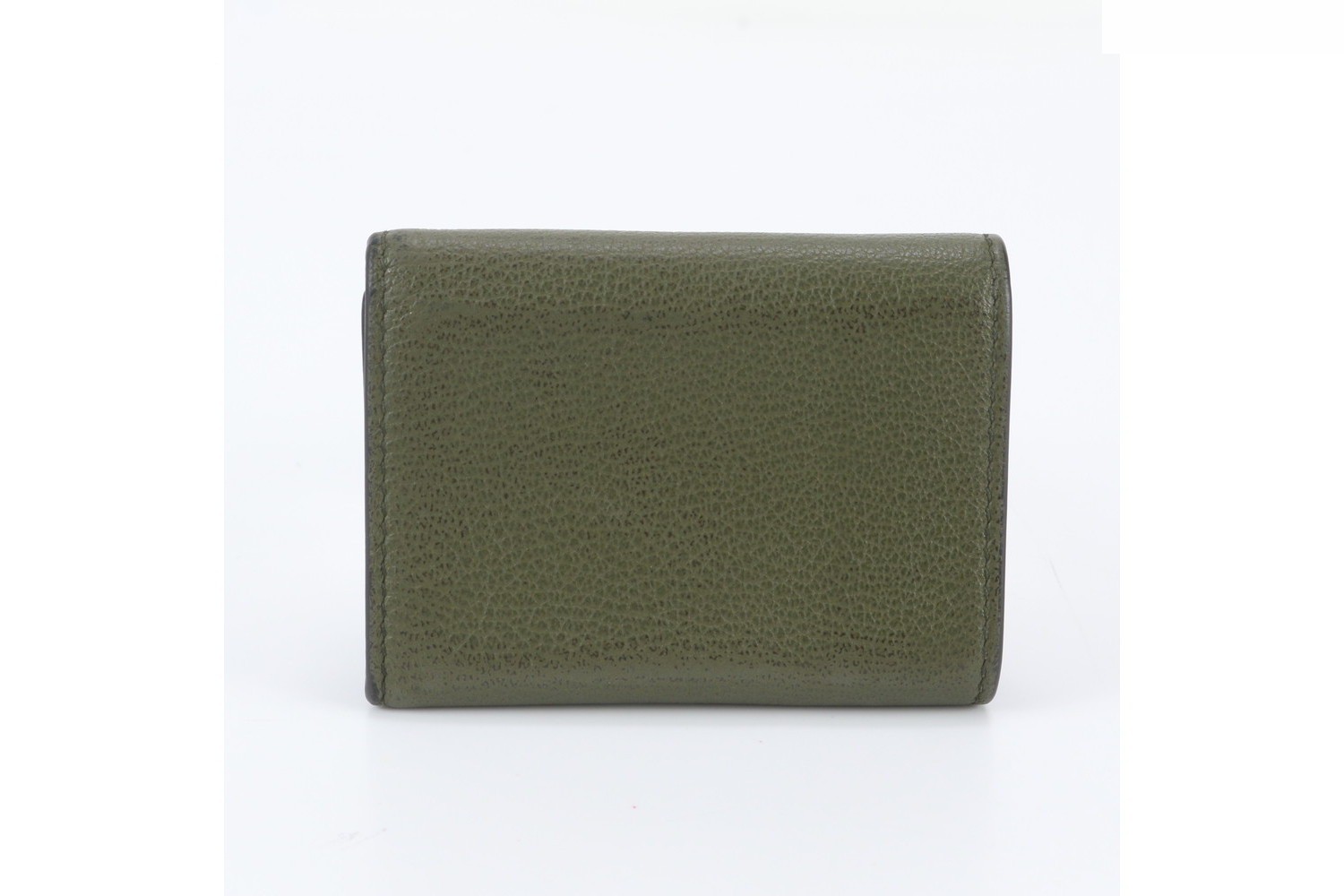 Leather trifold wallet, compact wallet — view 2