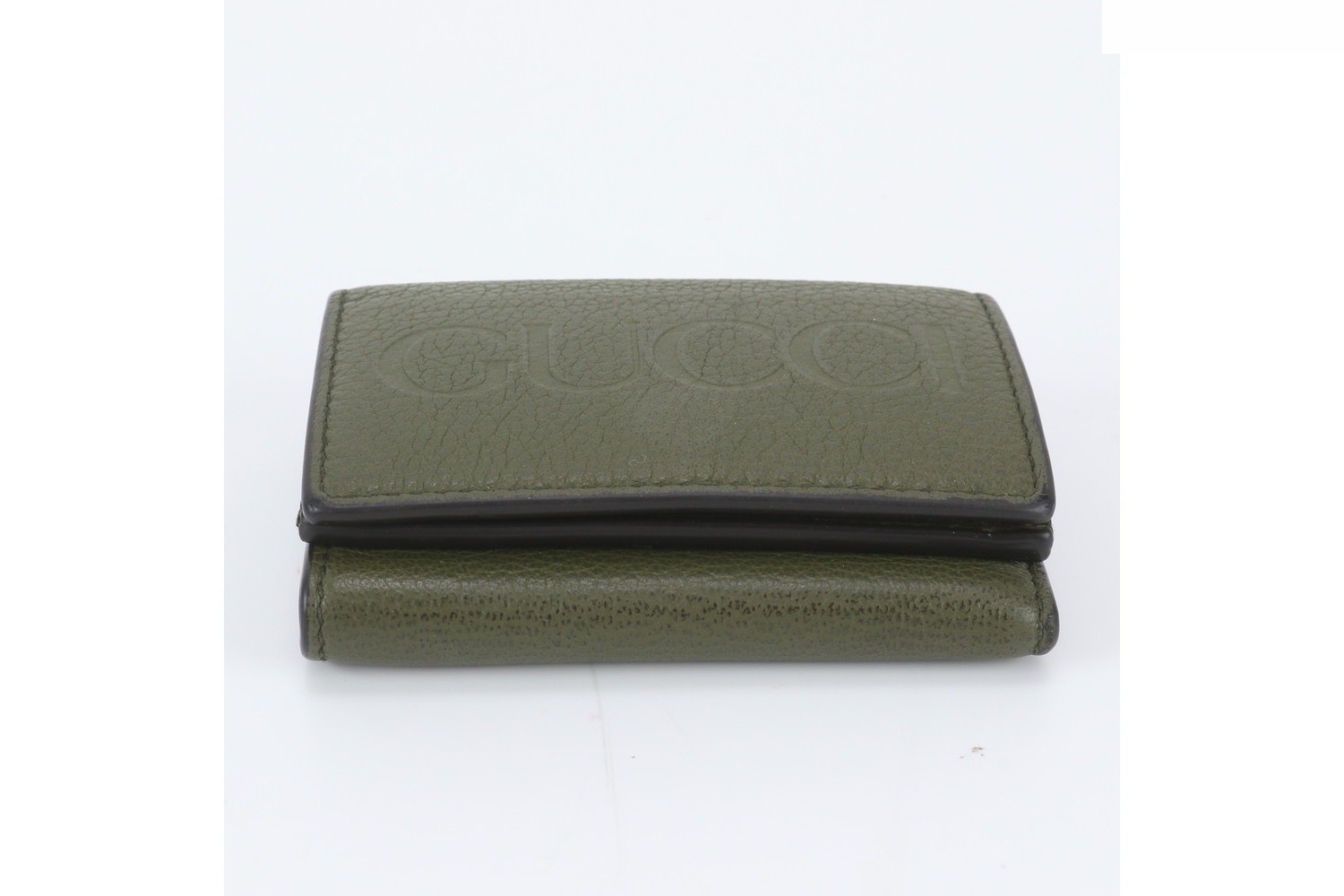 Leather trifold wallet, compact wallet — view 4