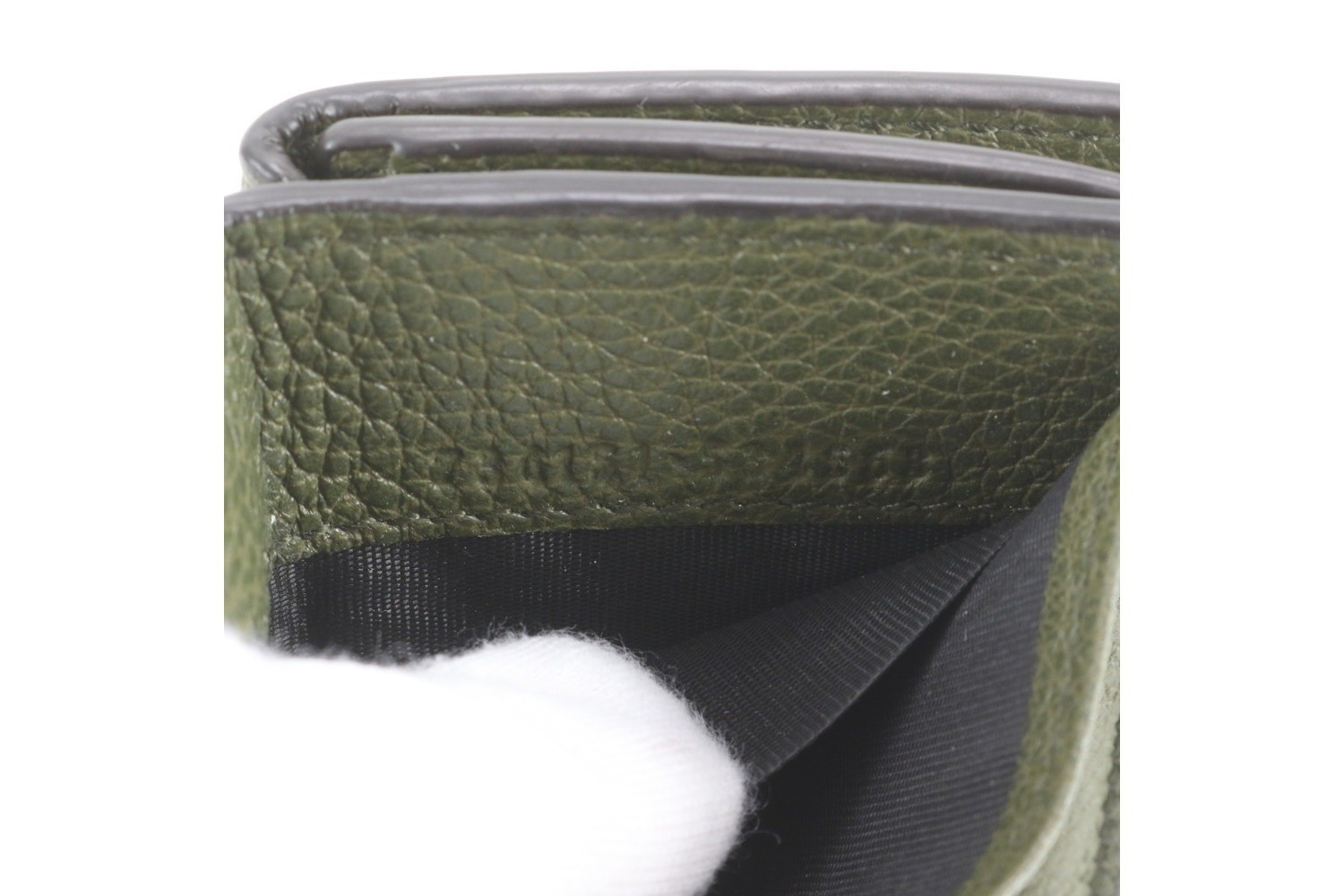 Leather trifold wallet, compact wallet — view 10