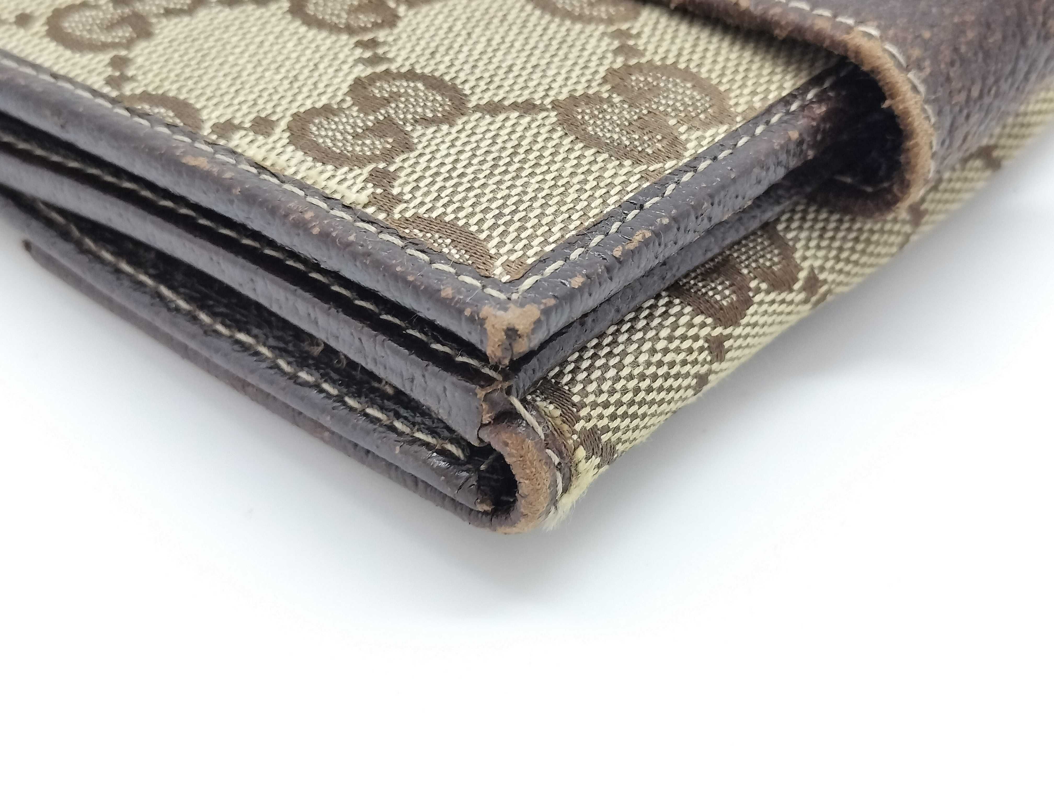 GG Canvas Folding Wallet with Charm (154182) — view 15
