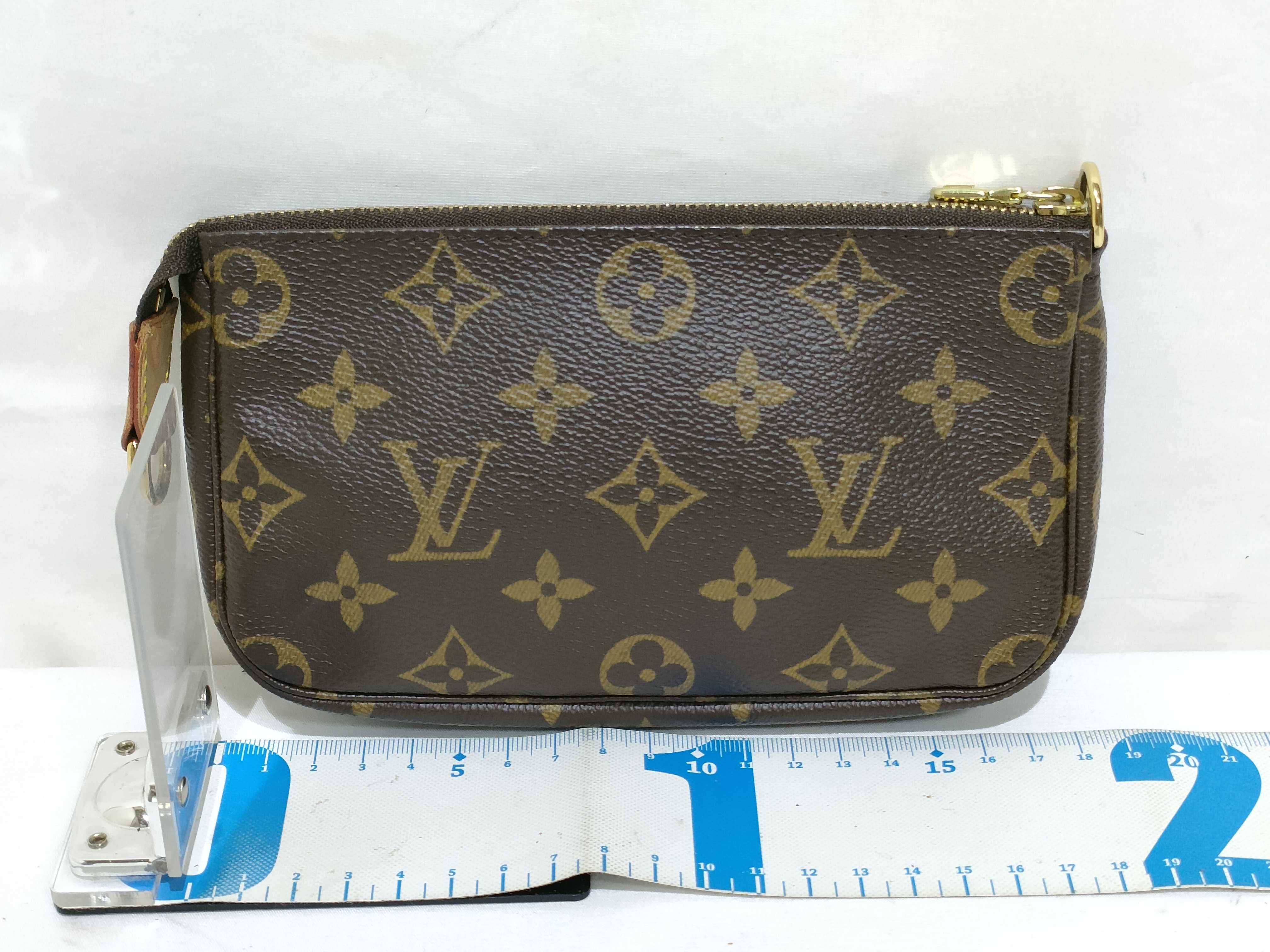 Monogram Vuitton Mini Accessory Pouch — view 2
