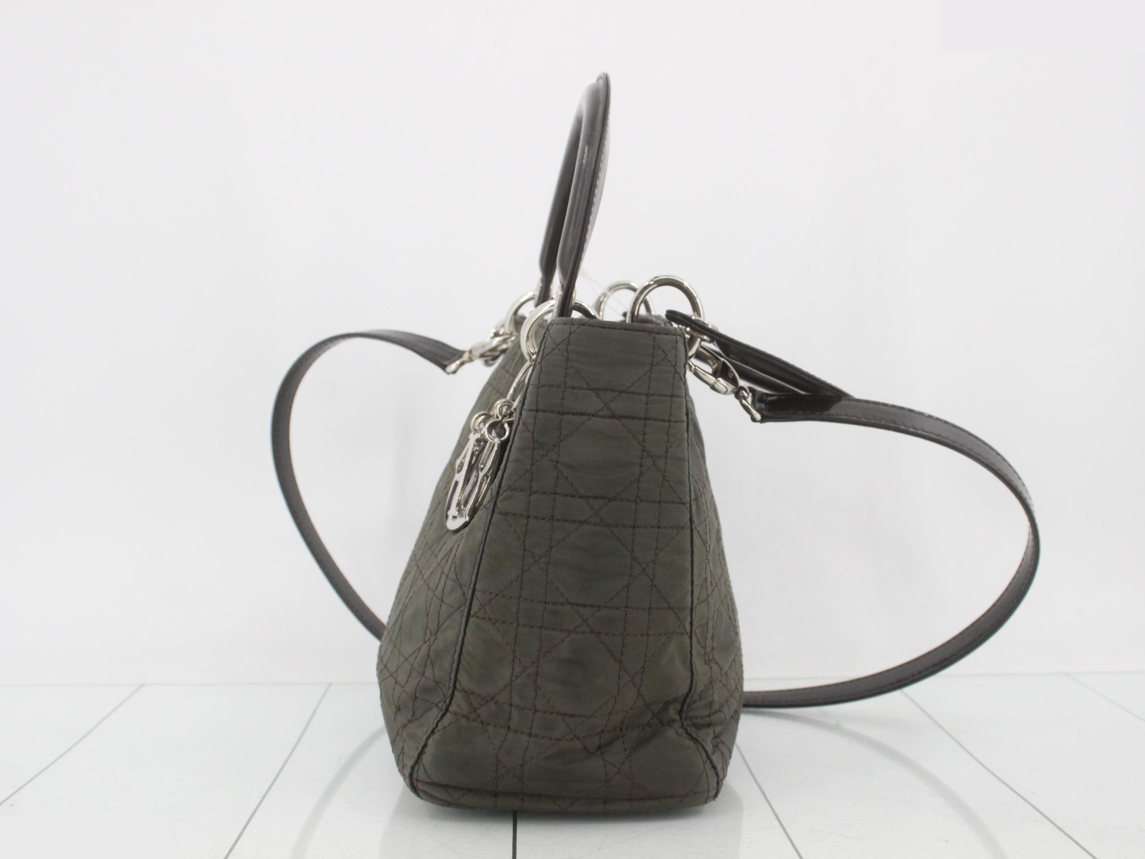 Lady Dior Cannage 2-way Nylon — view 3