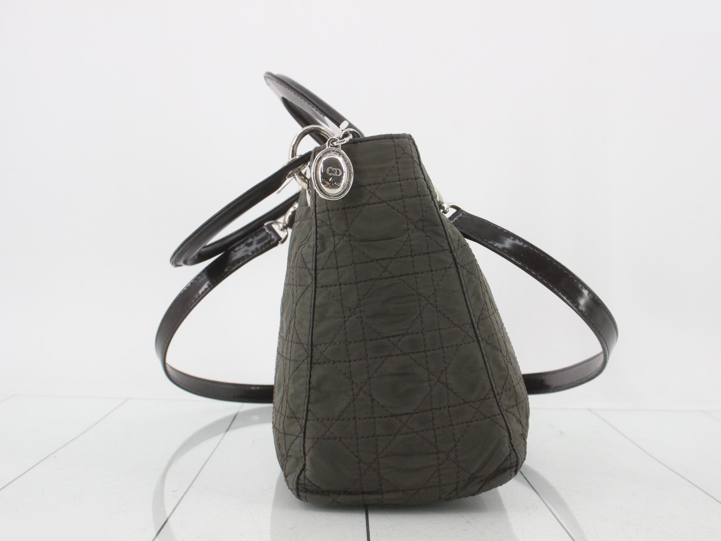 Lady Dior Cannage 2-way Nylon — view 4