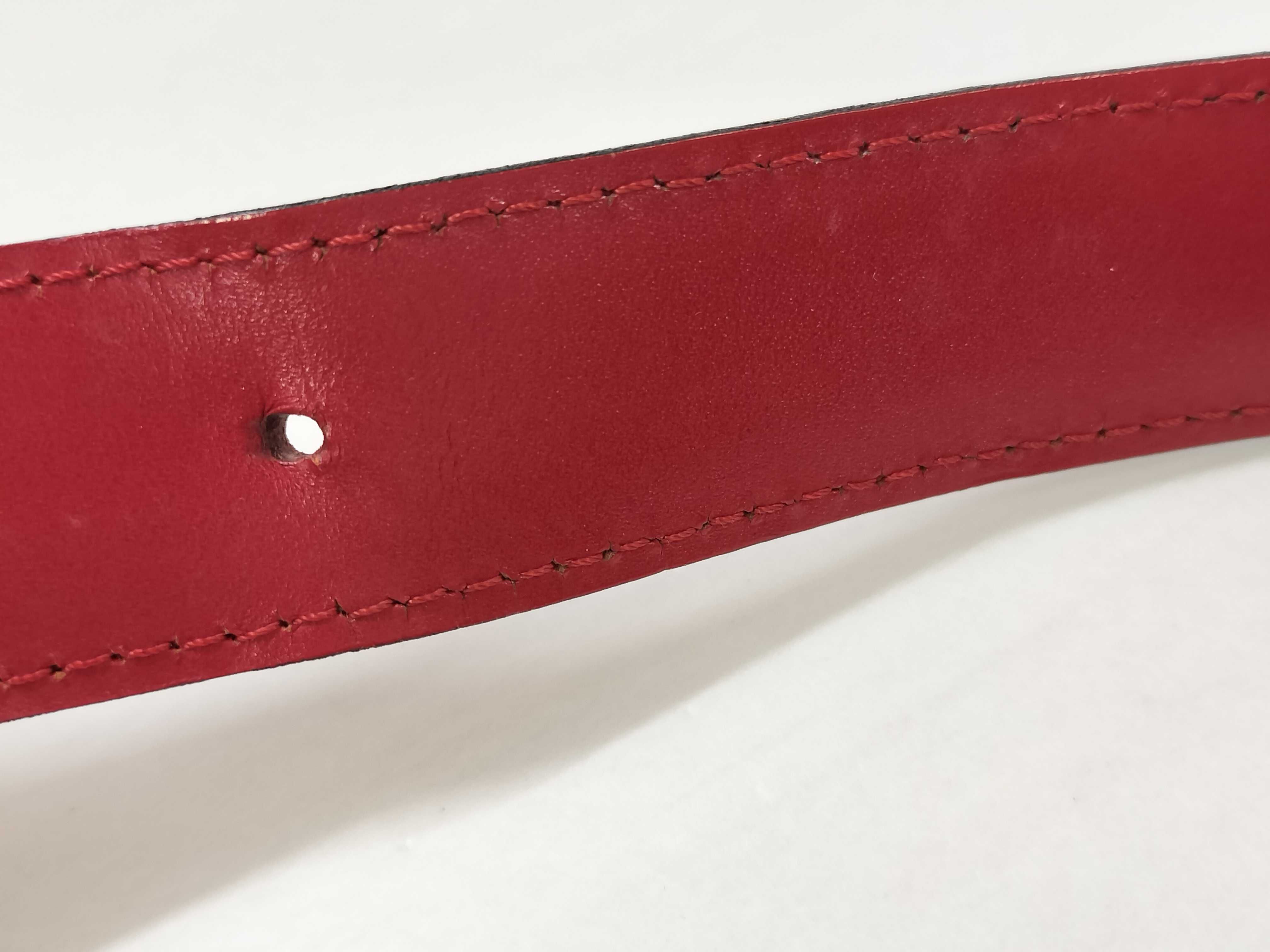 Epi Leather Sac Depaule Epi Leather Shoulder Bag, Red, with Pouch — view 4