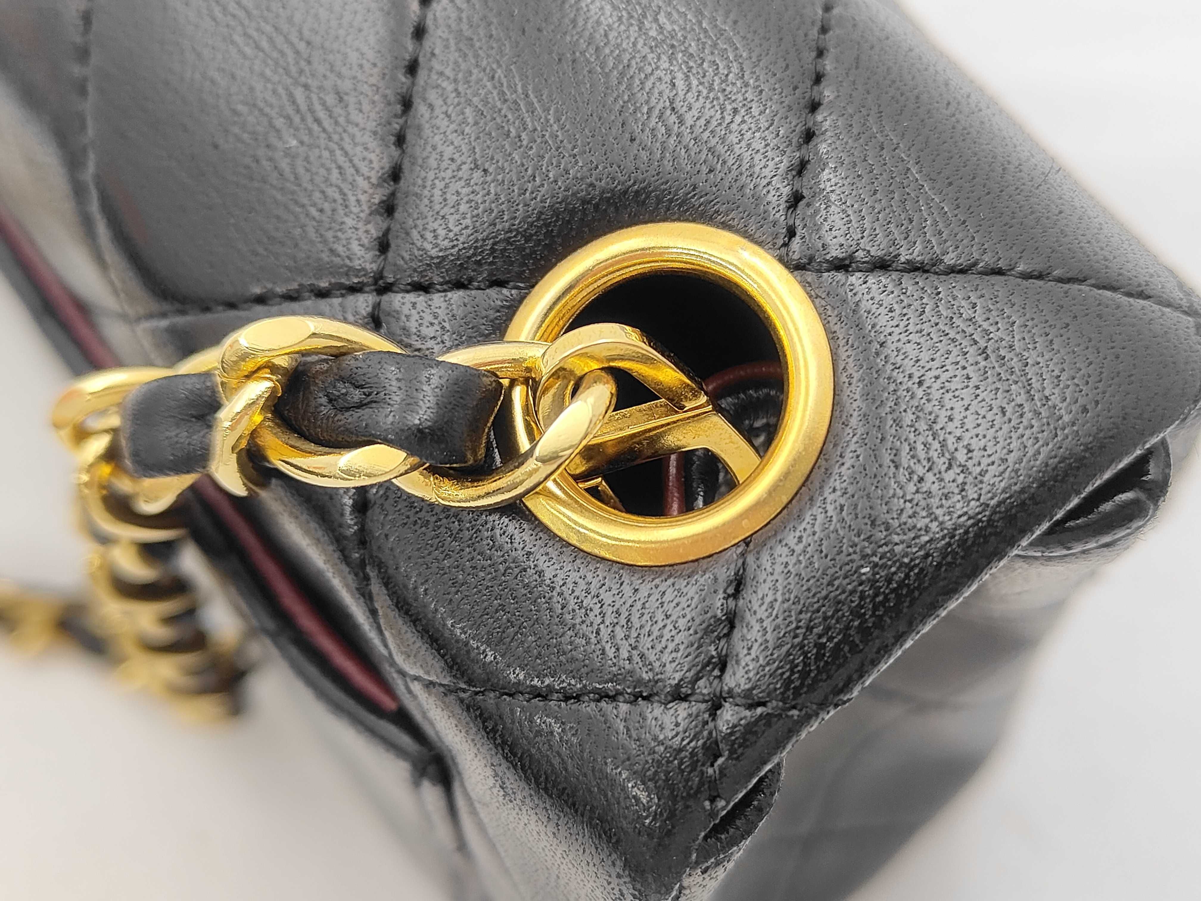 Mini Matelassé Lambskin Chain Shoulder Bag (Series 1) — view 5