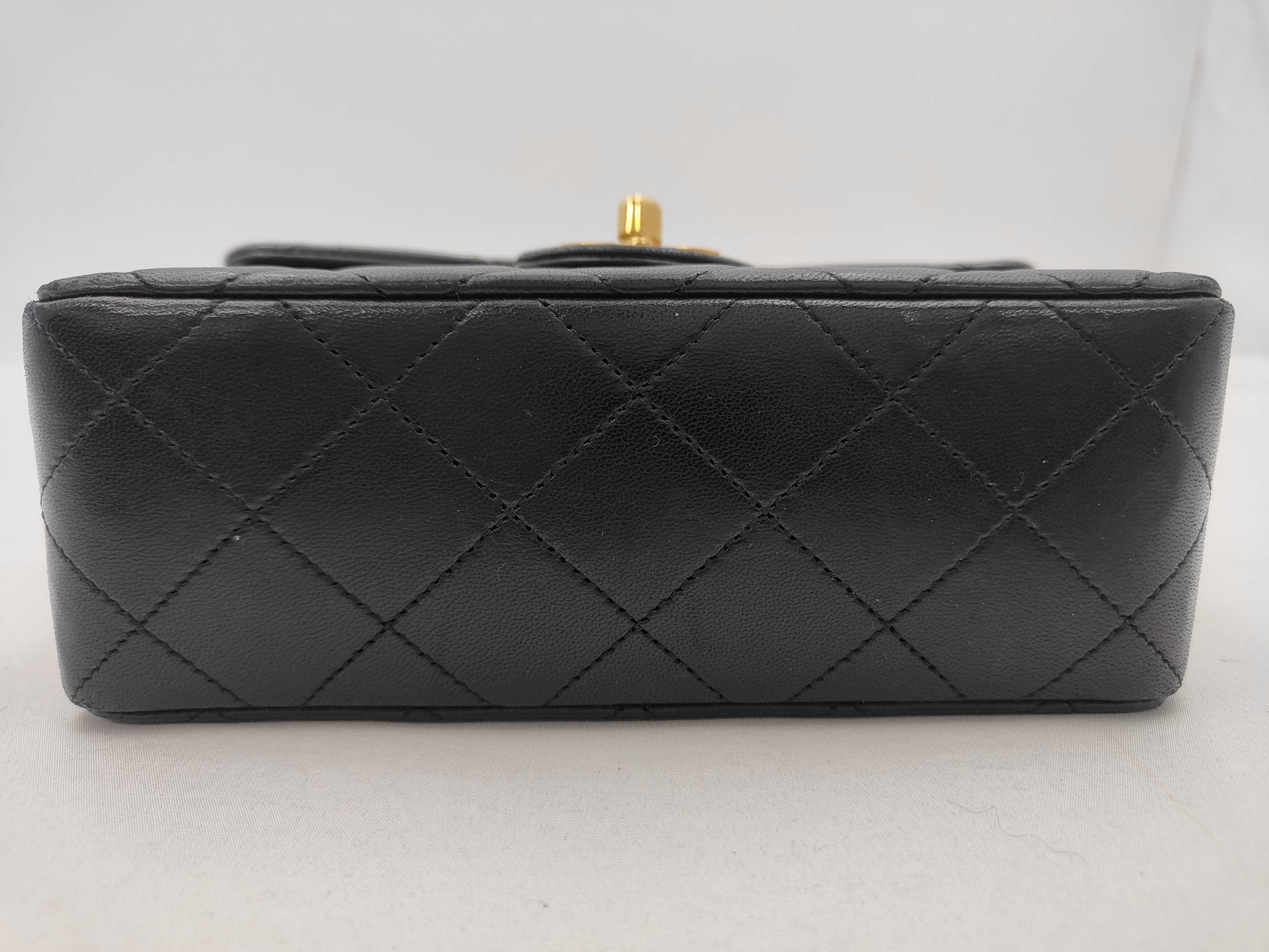 Mini Matelassé Lambskin Chain Shoulder Bag (Series 1) — view 7