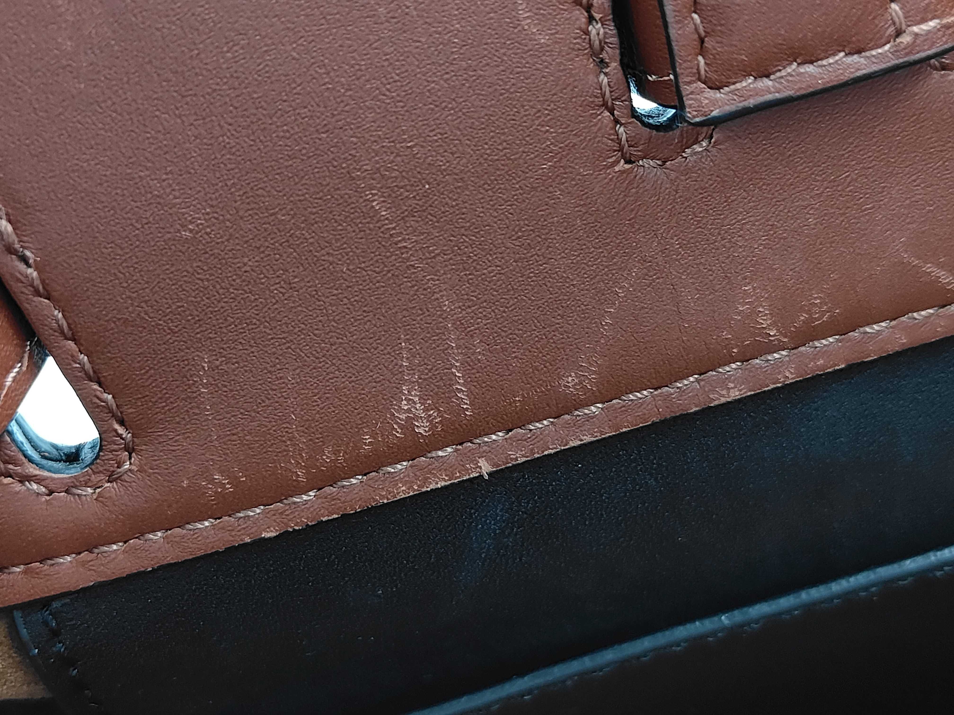 William De Morgan Cotton Shoulder Bag, Black — view 10