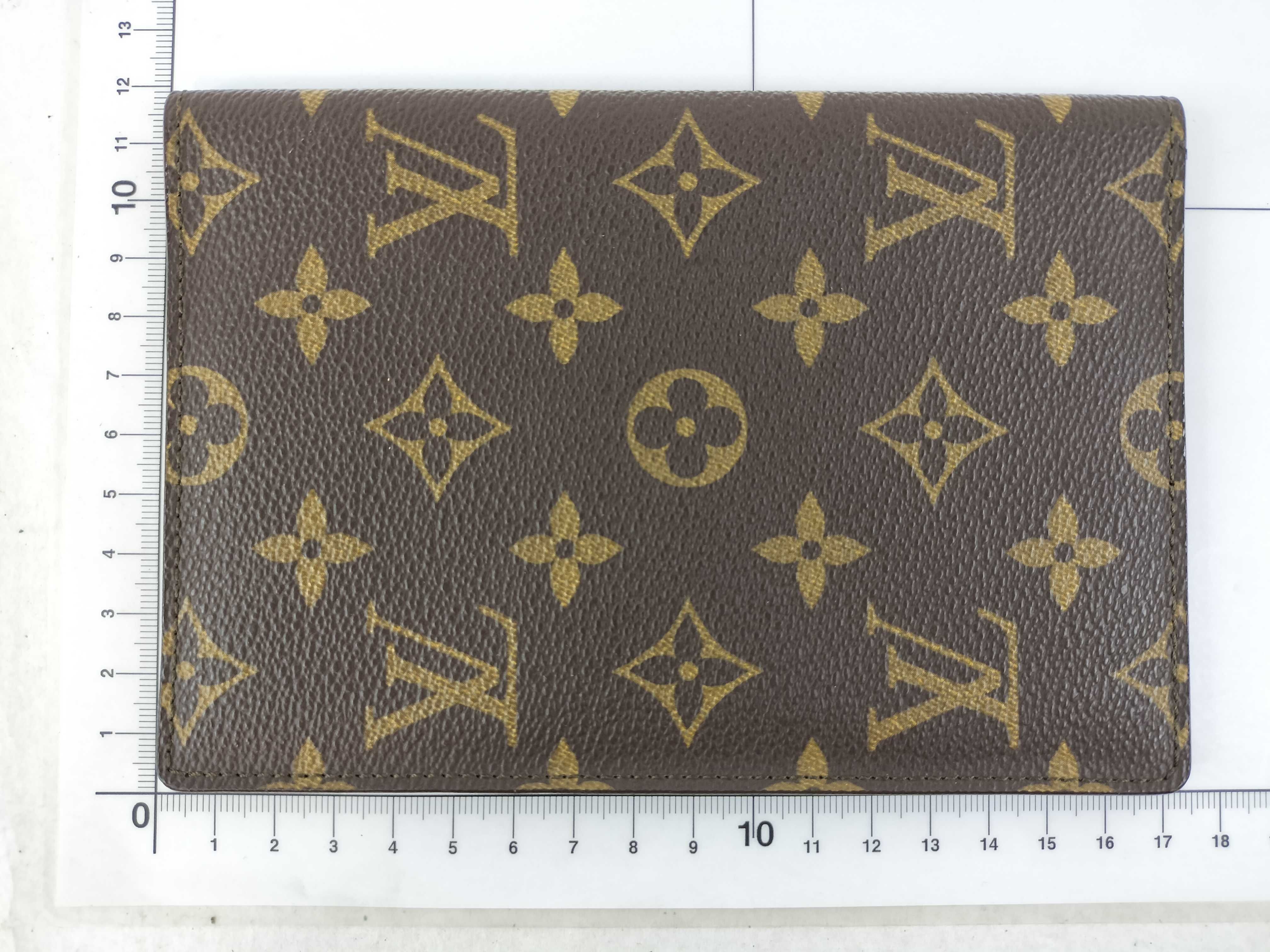 Monogram Portecarte Credit Notebook Cover — view 2