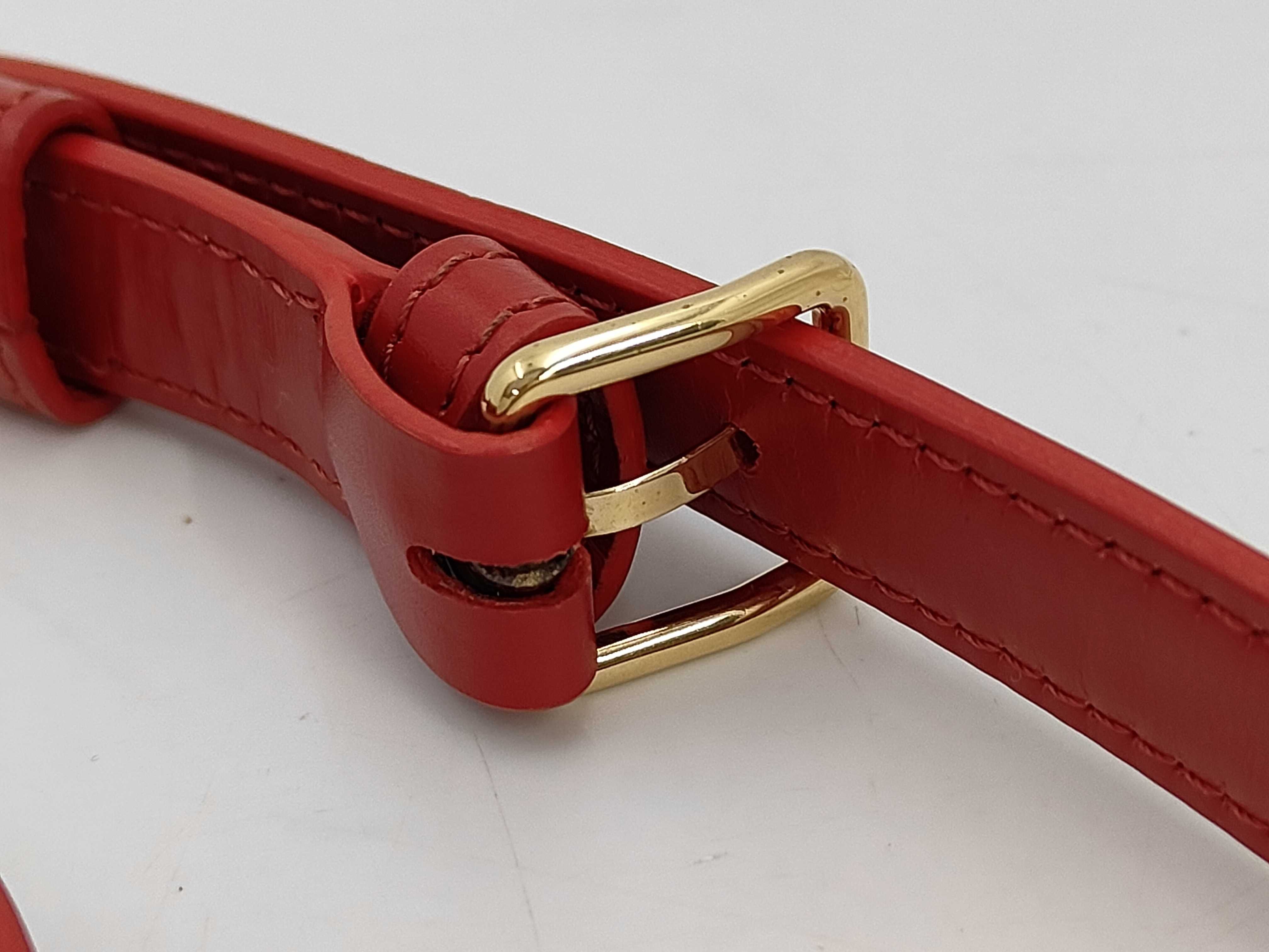 Triomphe Red Small Shoulder Bag — view 6