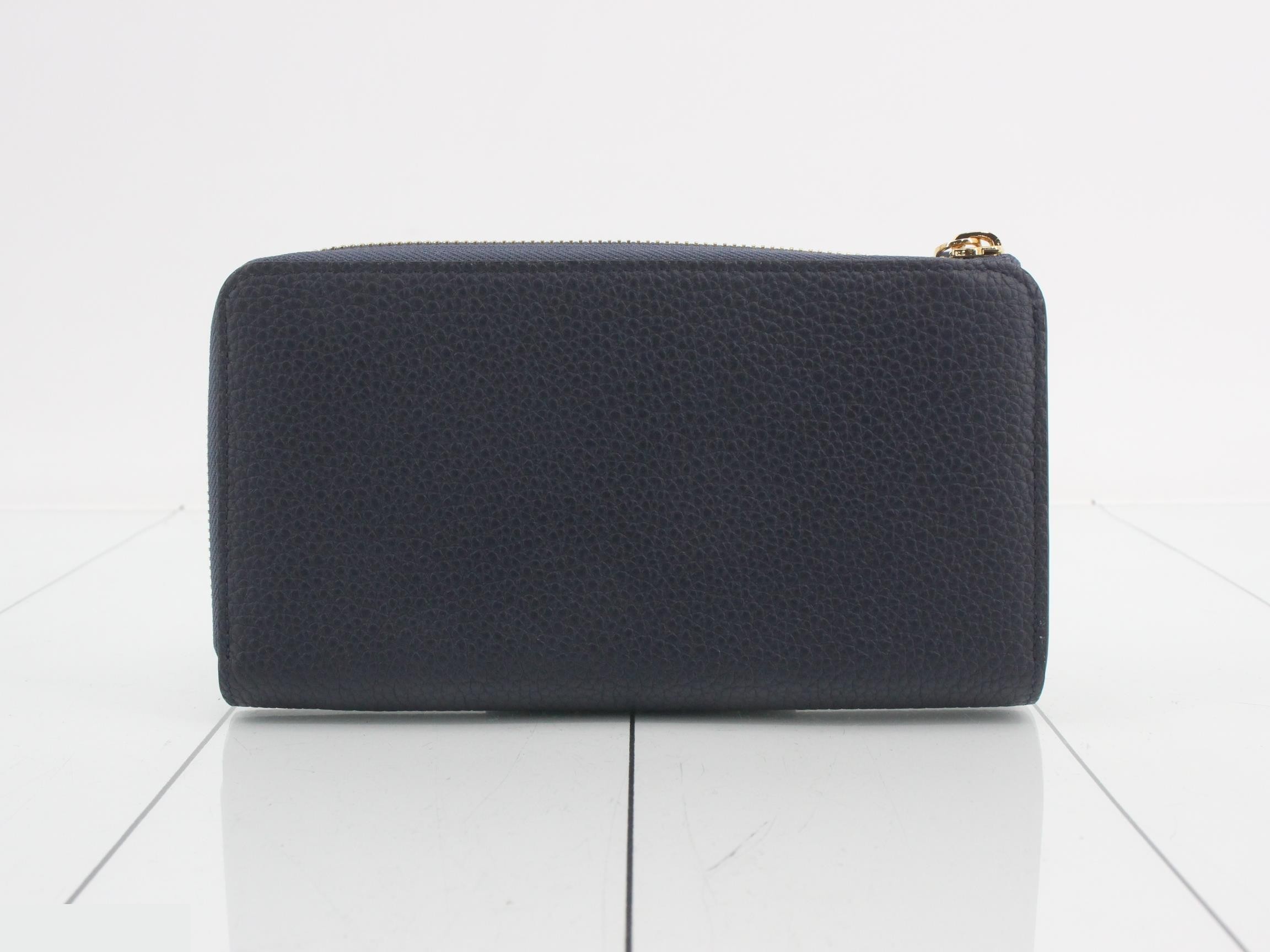 Taurillon Portefeuille Comet Blue Marine — view 2