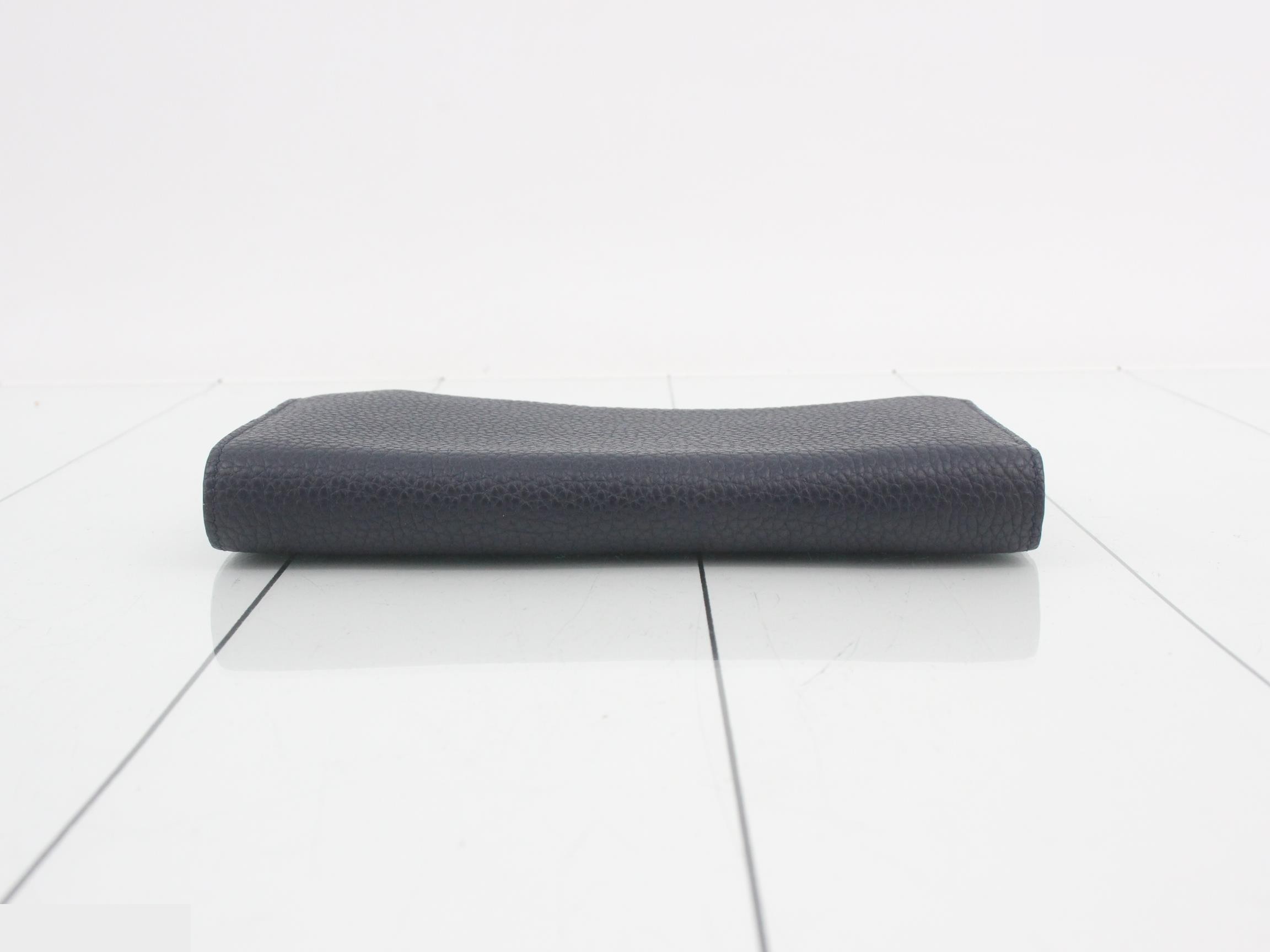 Taurillon Portefeuille Comet Blue Marine — view 3