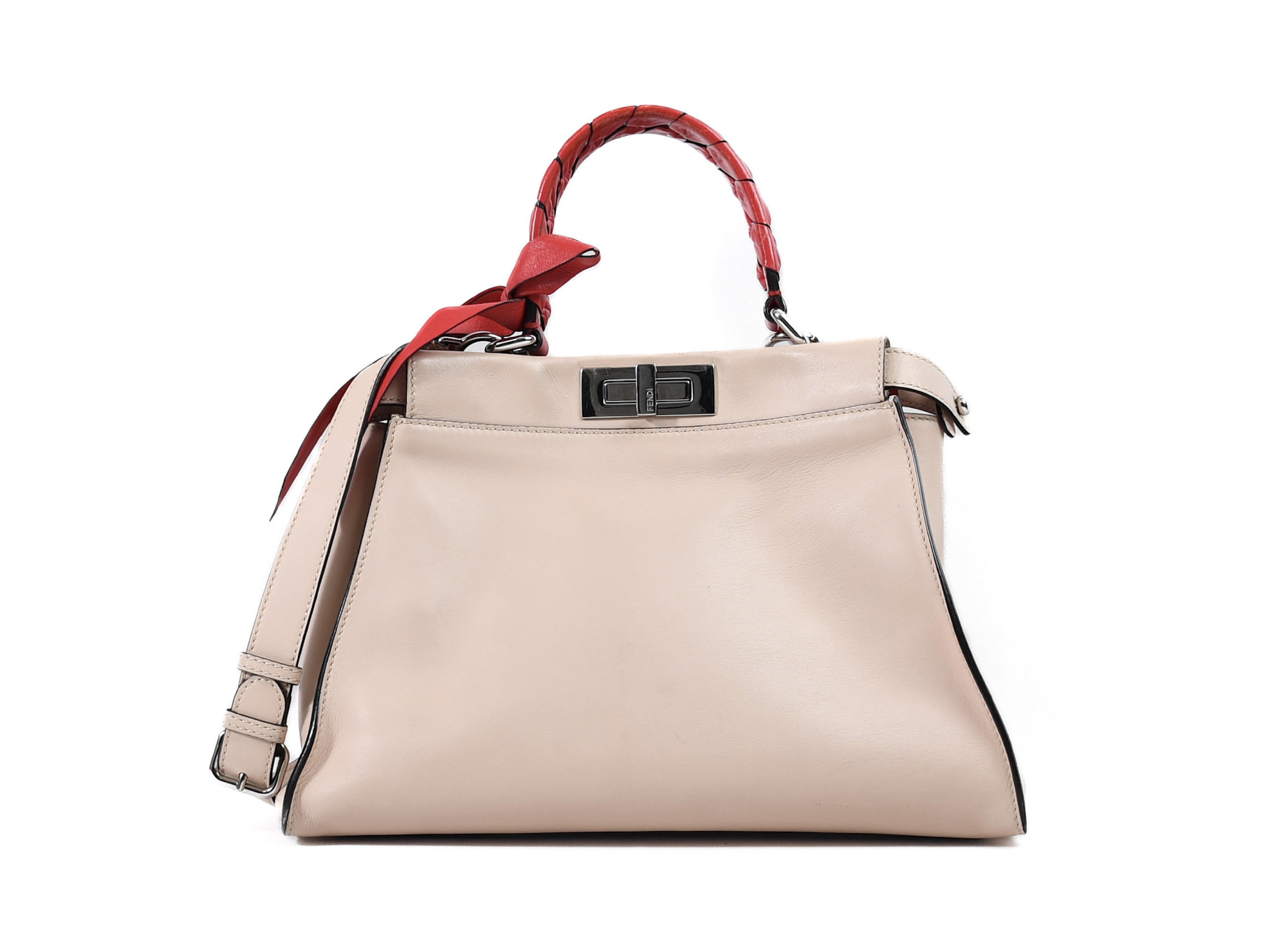 Peekaboo Regular Leather 2-Way Handbag (Strap and Dust Bag Included) — view 2