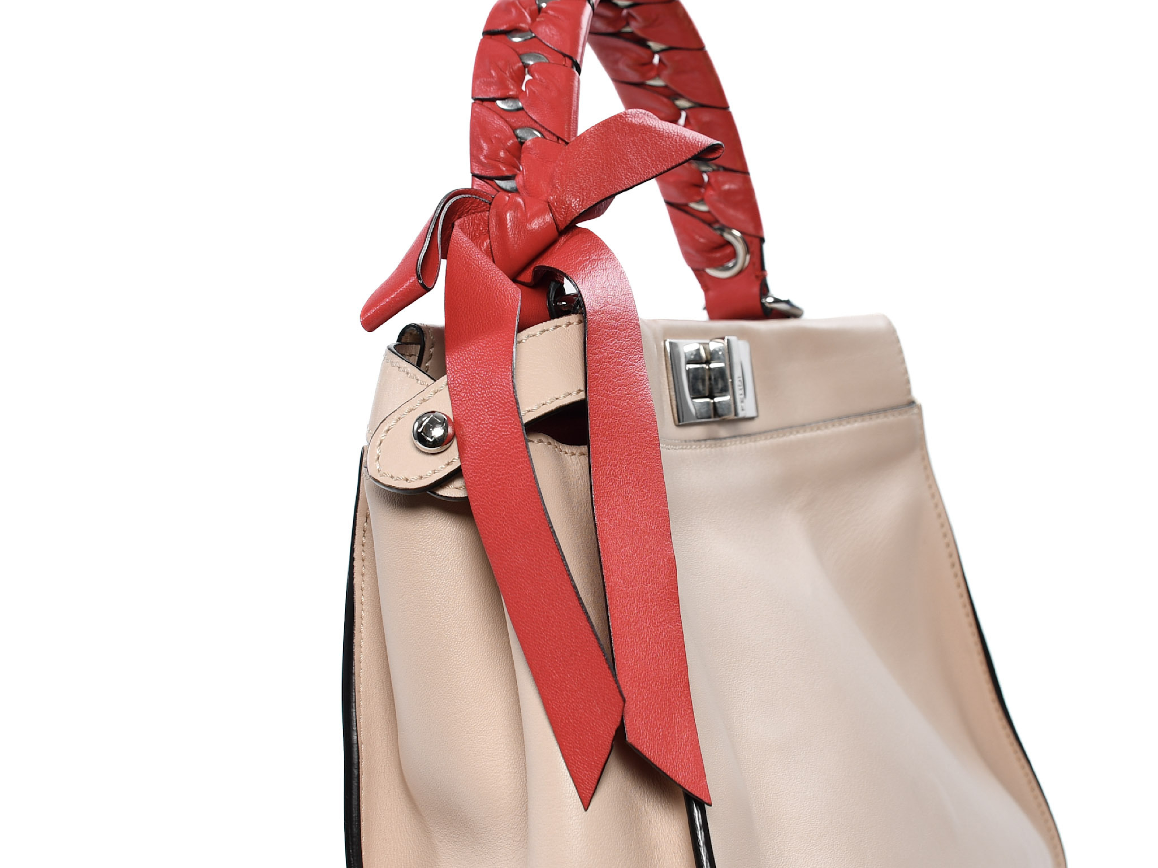 Peekaboo Regular Leather 2-Way Handbag (Strap and Dust Bag Included) — view 7