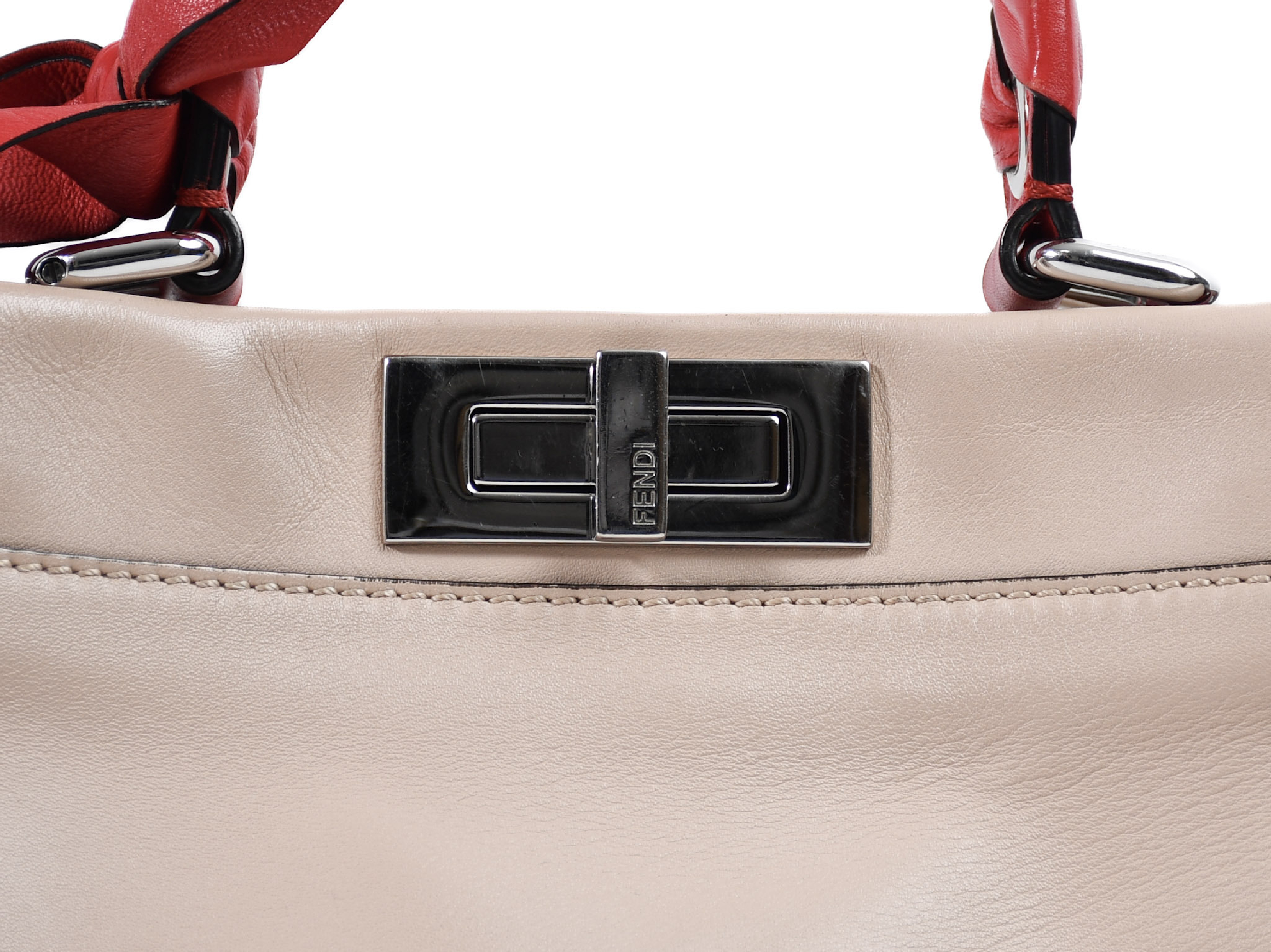 Peekaboo Regular Leather 2-Way Handbag (Strap and Dust Bag Included) — view 8