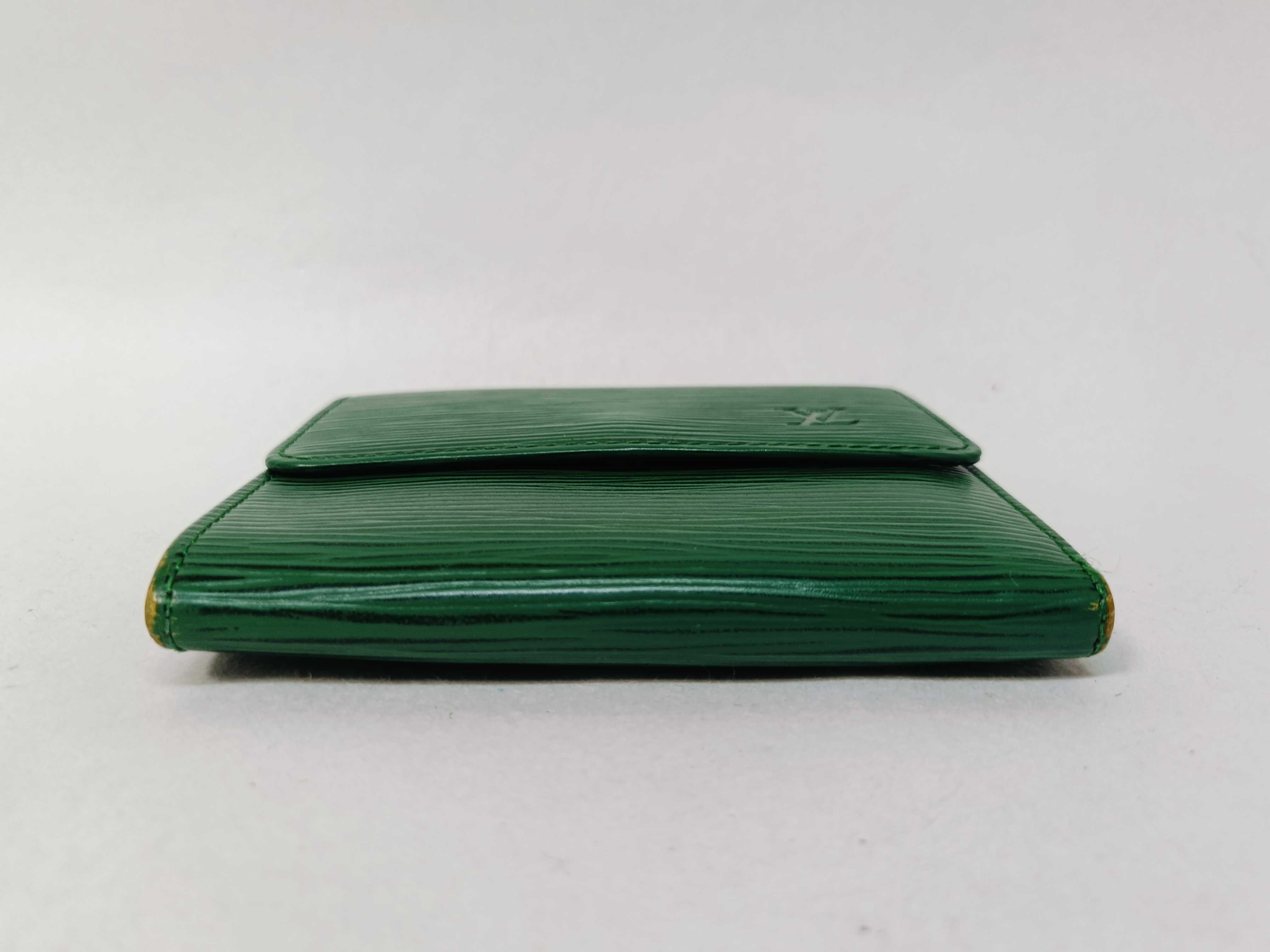 Epi Leather Double Snap Closure Borneo Wallet — view 5