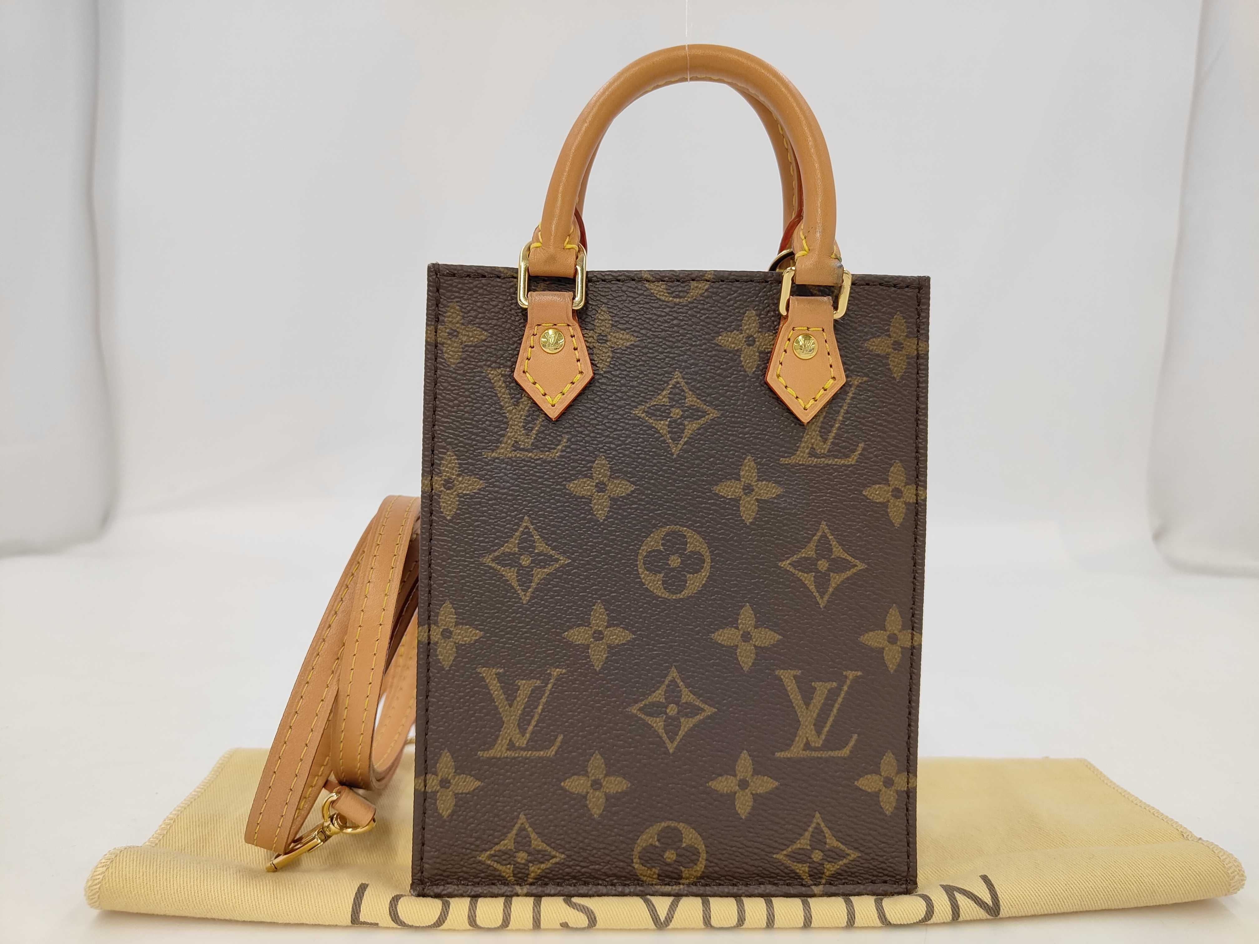 LV M81295 Monogram Petite Sac Plat Bag
