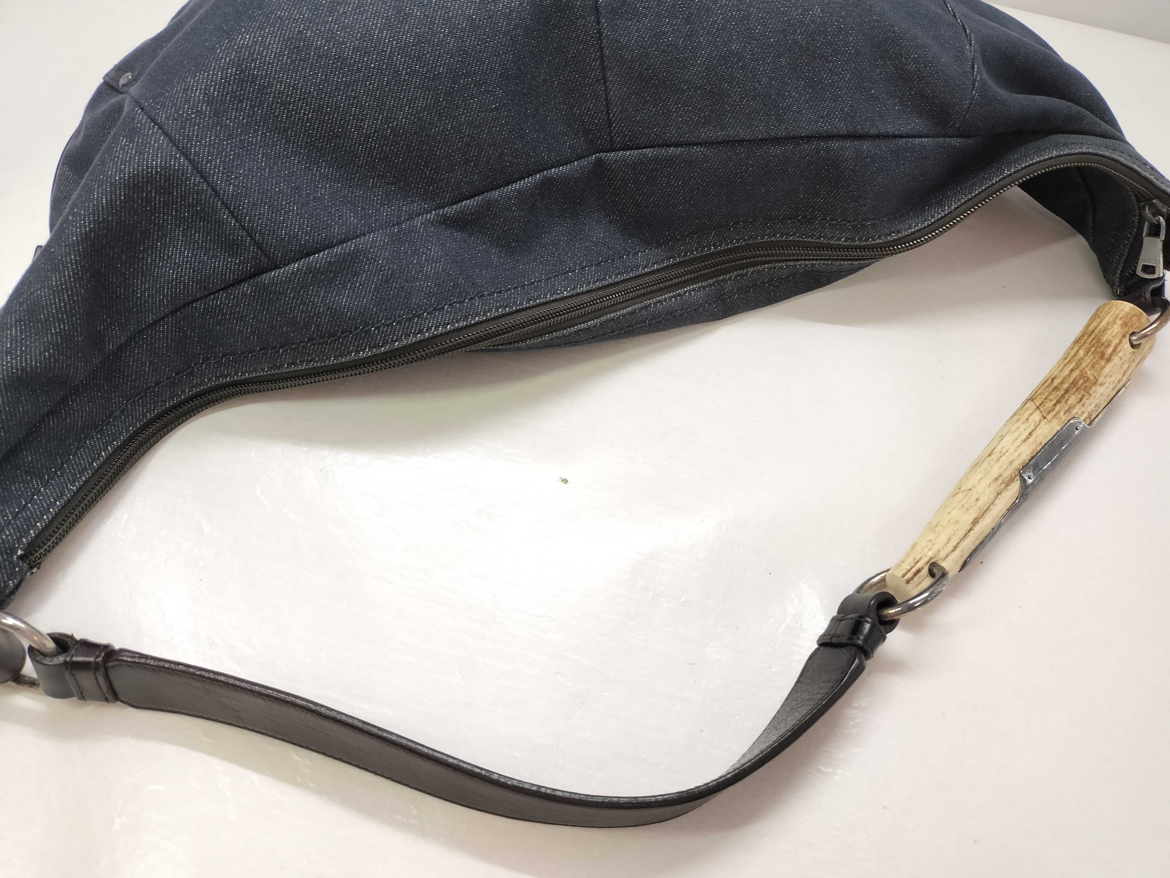 Mombasa Denim One-Shoulder Bag — view 3