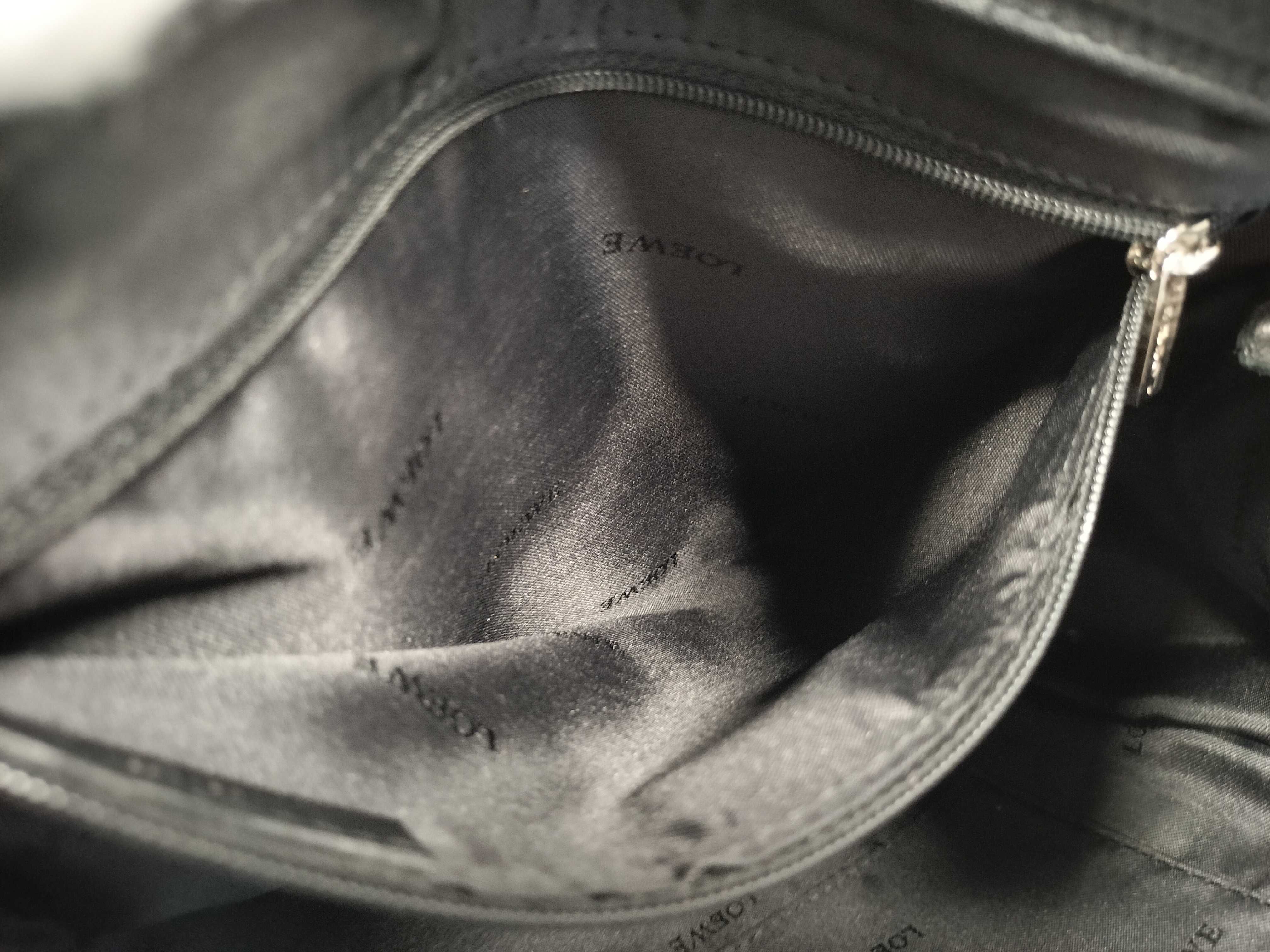 Anagram Handbag, Large Logo, Nappa Leather, Black Handbag — view 12