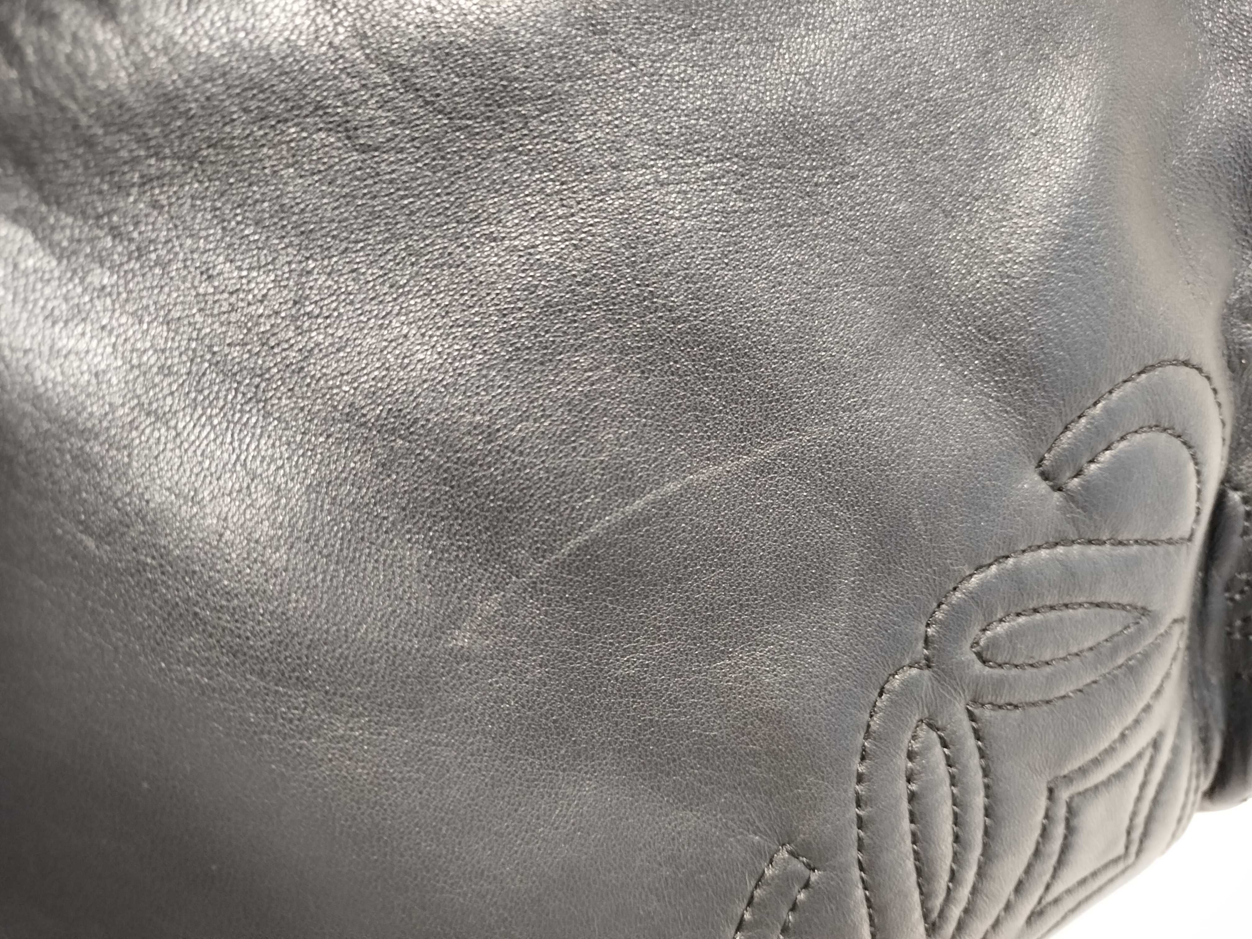 Anagram Handbag, Large Logo, Nappa Leather, Black Handbag — view 14