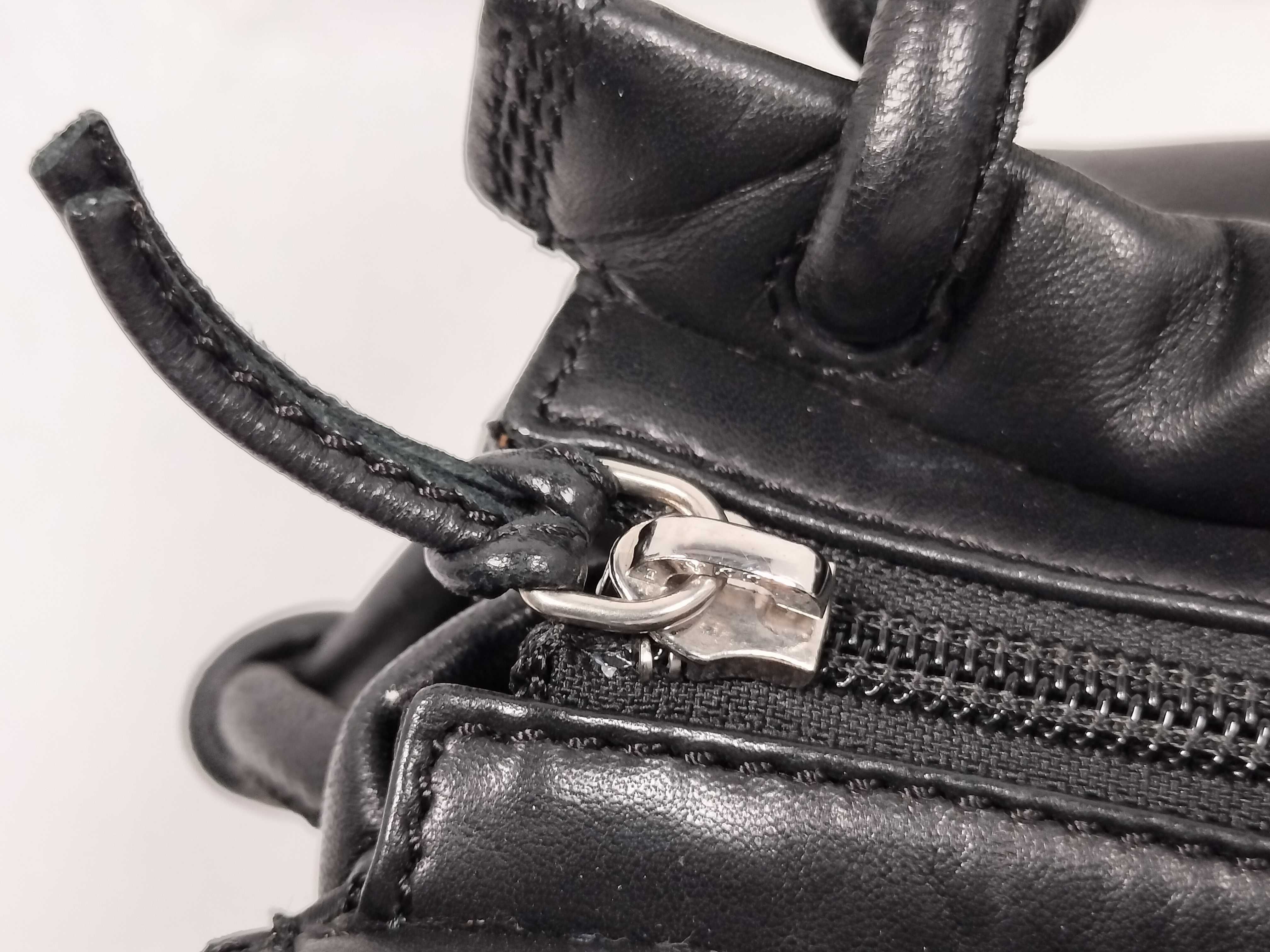 Anagram Handbag, Large Logo, Nappa Leather, Black Handbag — view 9