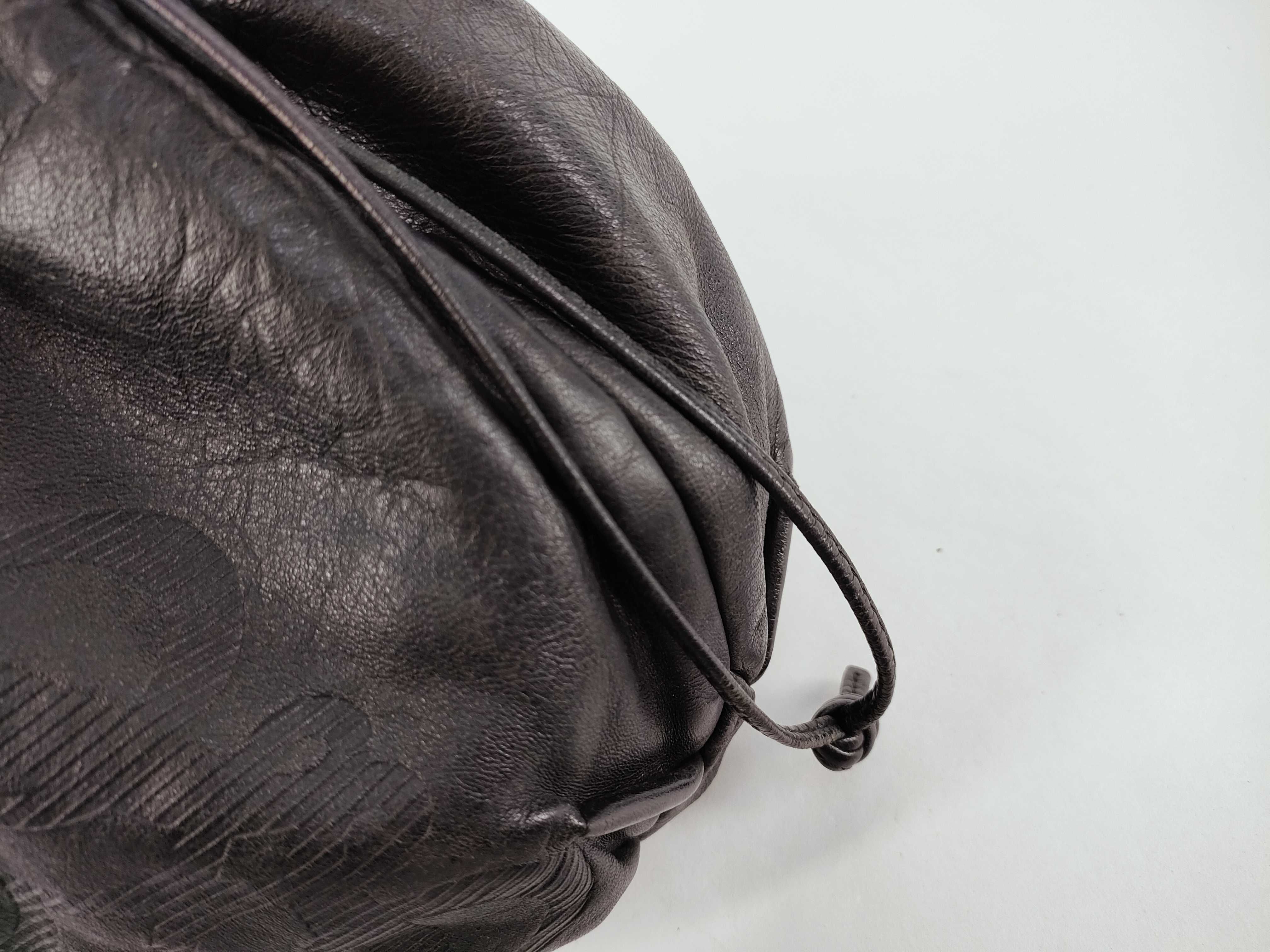 Anagram Nappa Leather Drawstring Shoulder Bag — view 7