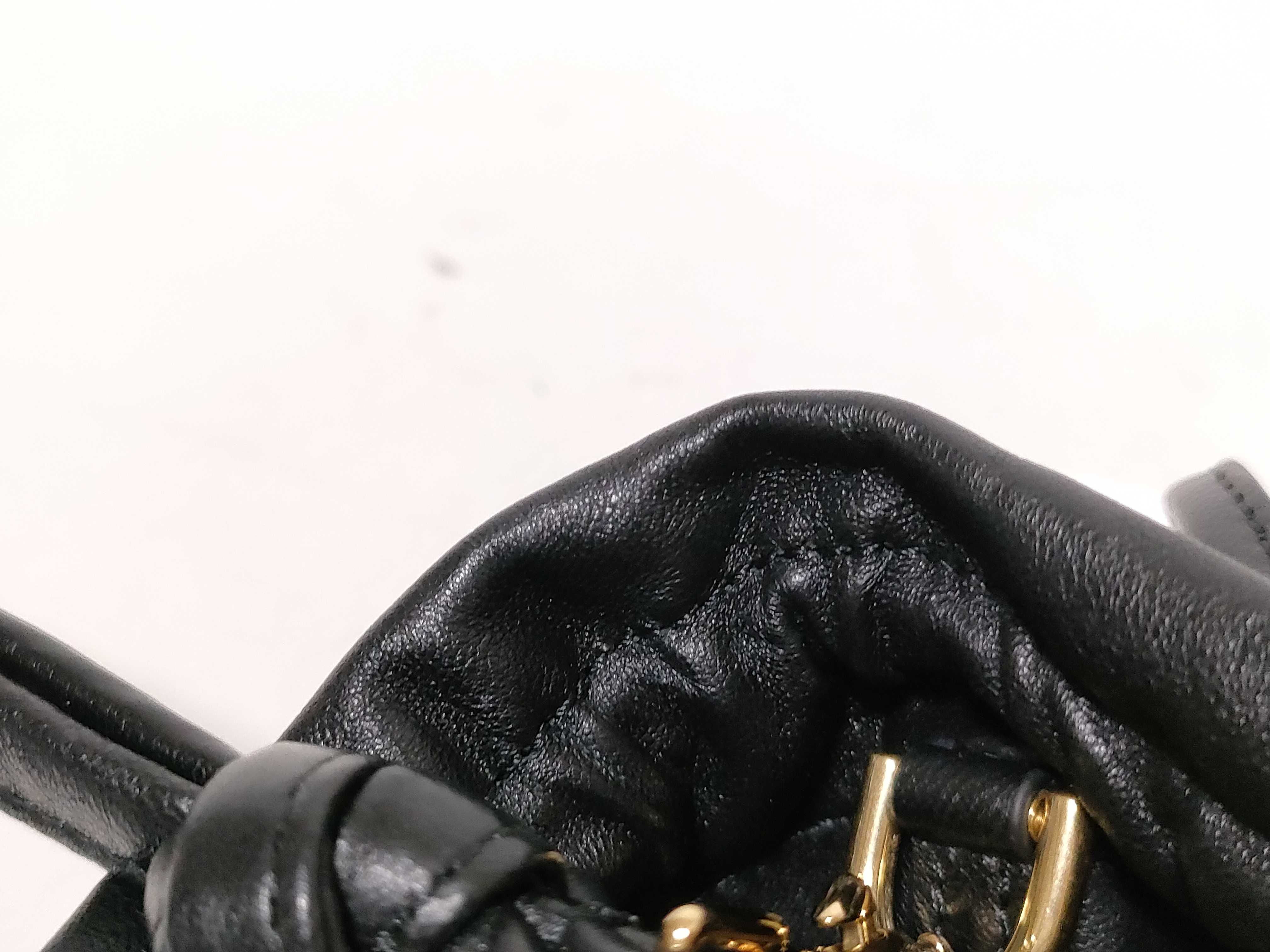 Small Crystal Pouch / Lambskin Handbag — view 11
