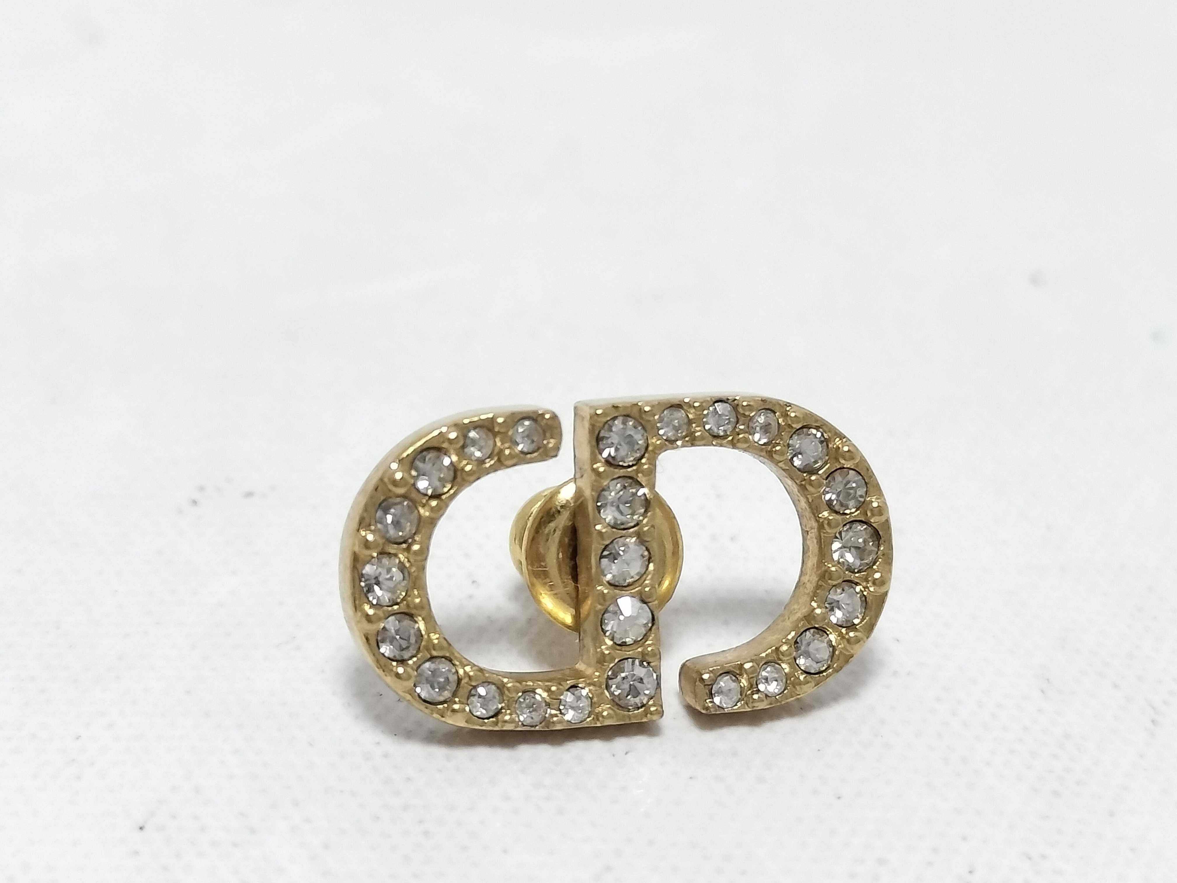 earrings CD logo earrings — view 5