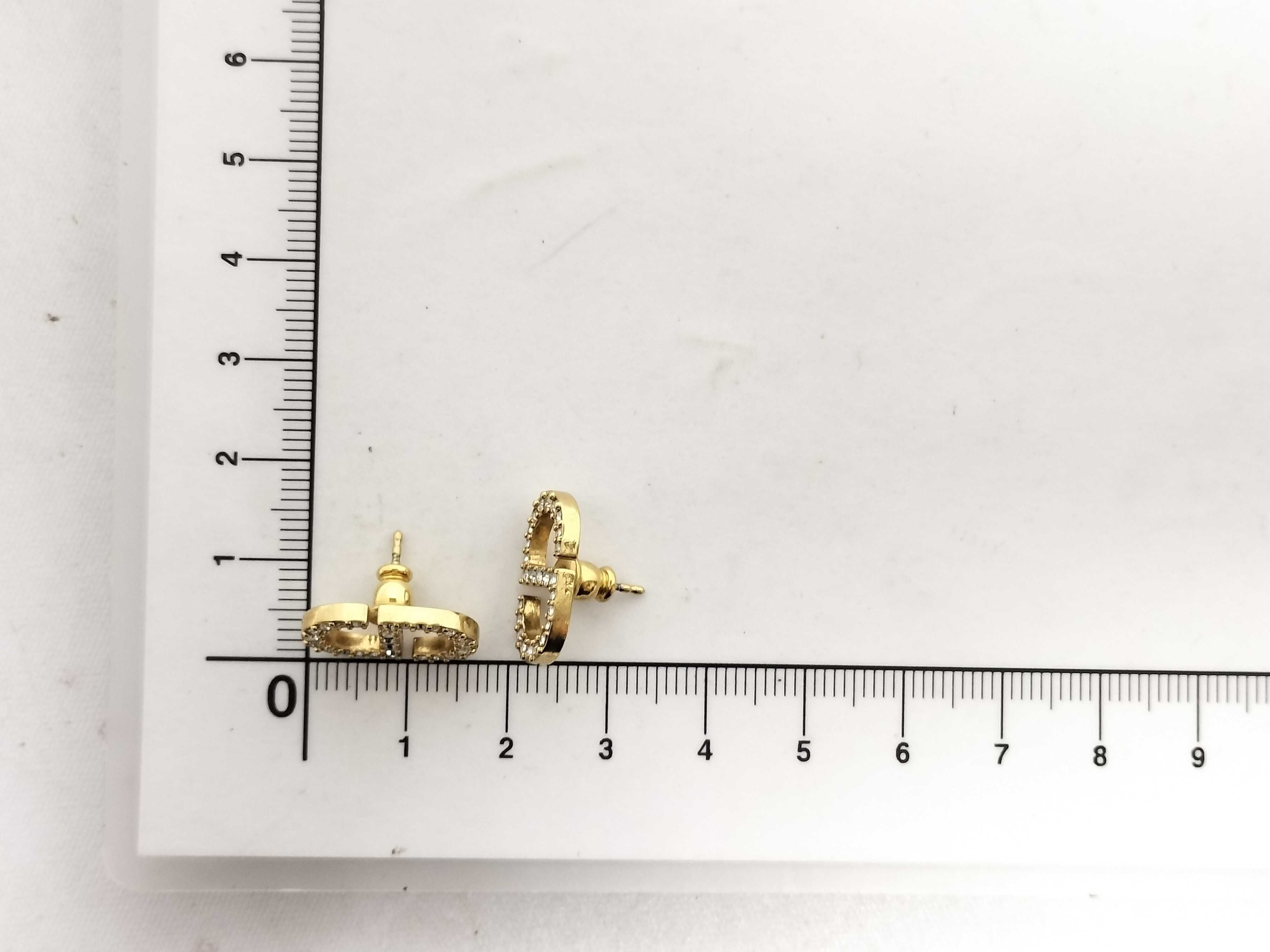 earrings CD logo earrings — view 6
