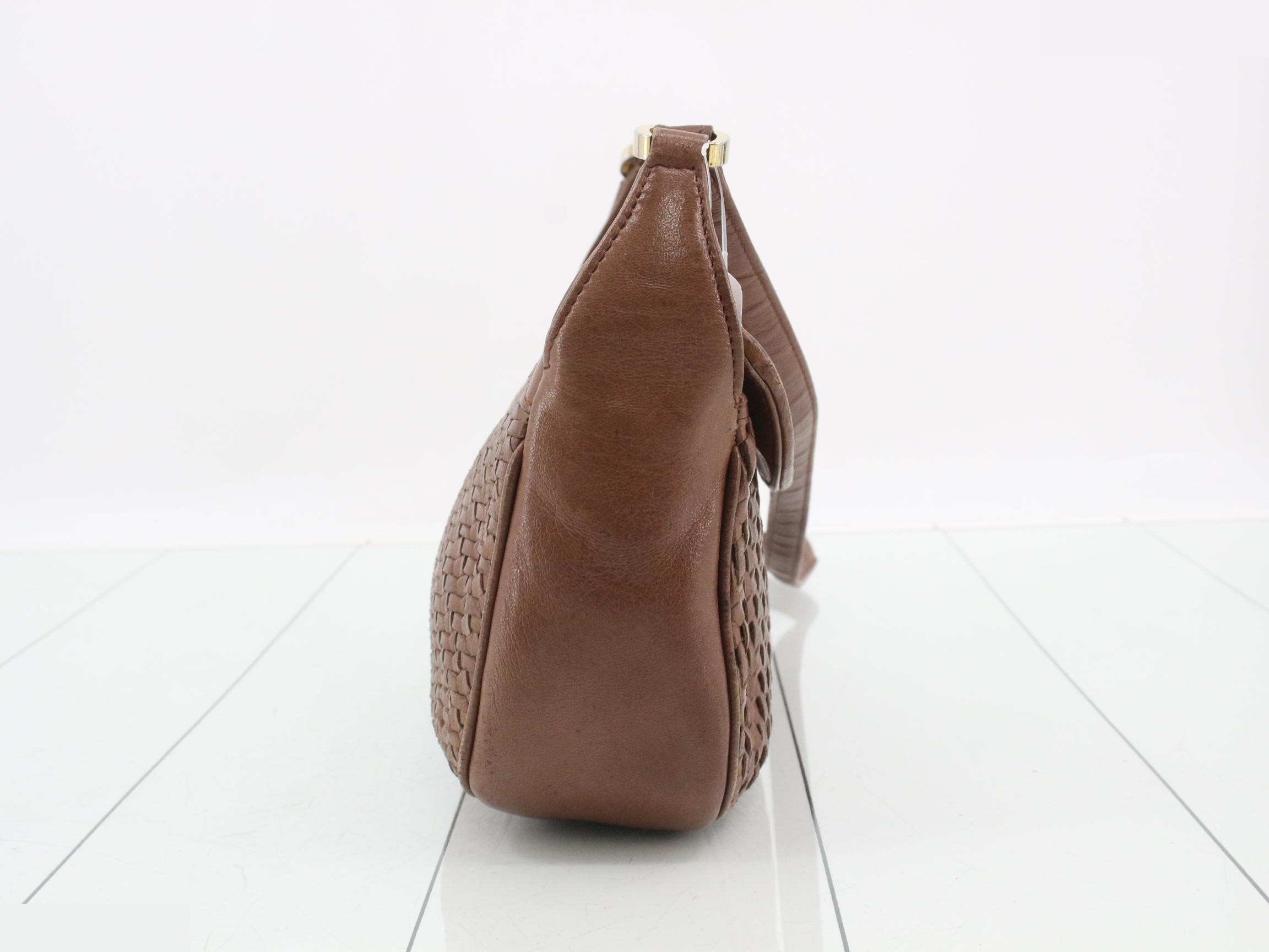 Leather shoulder bag — view 4