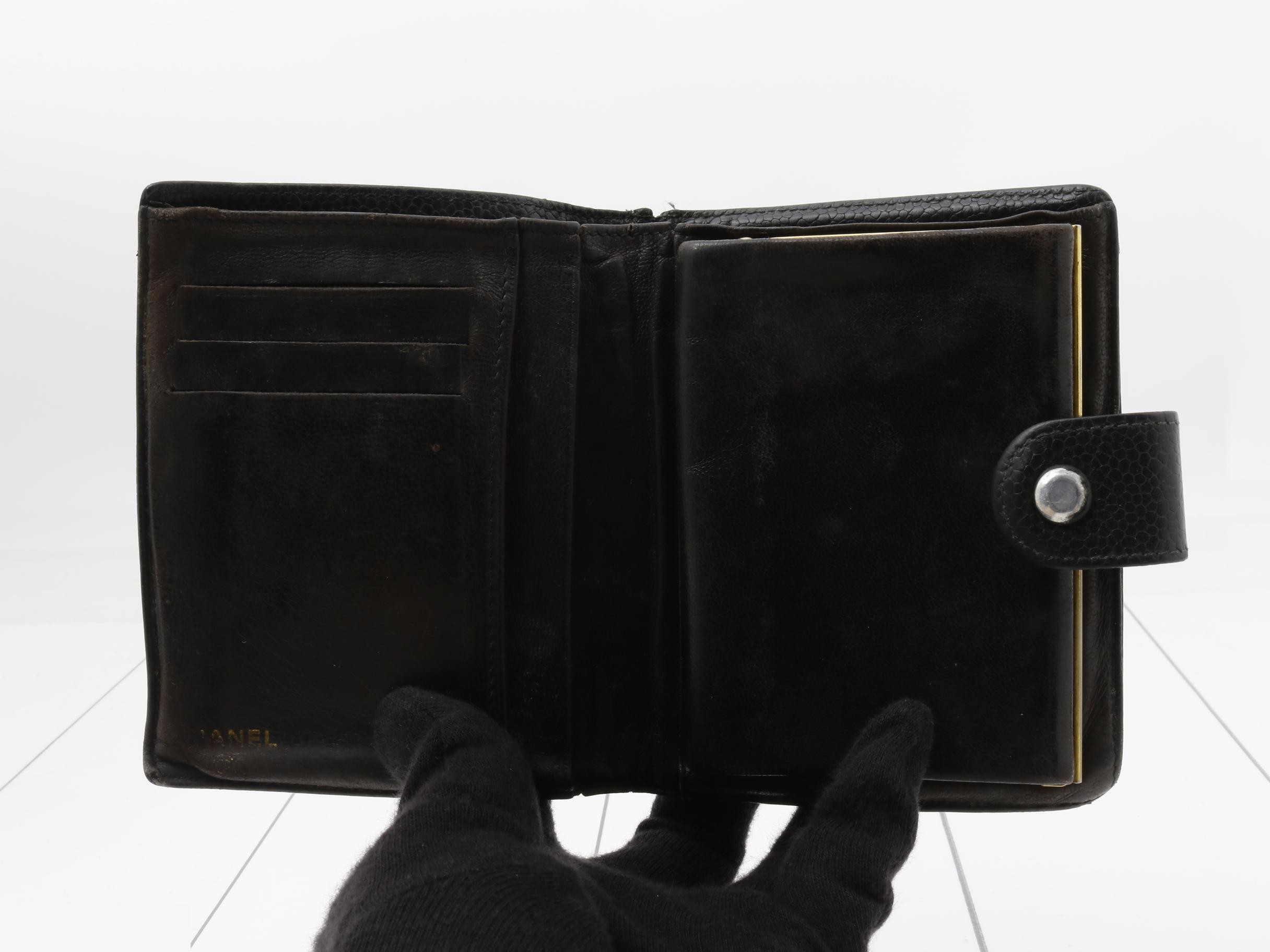 Caviar leather wallet — view 4